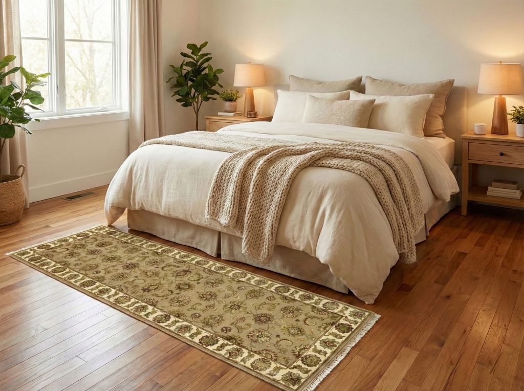 Warm Bedroom Decor Rugs