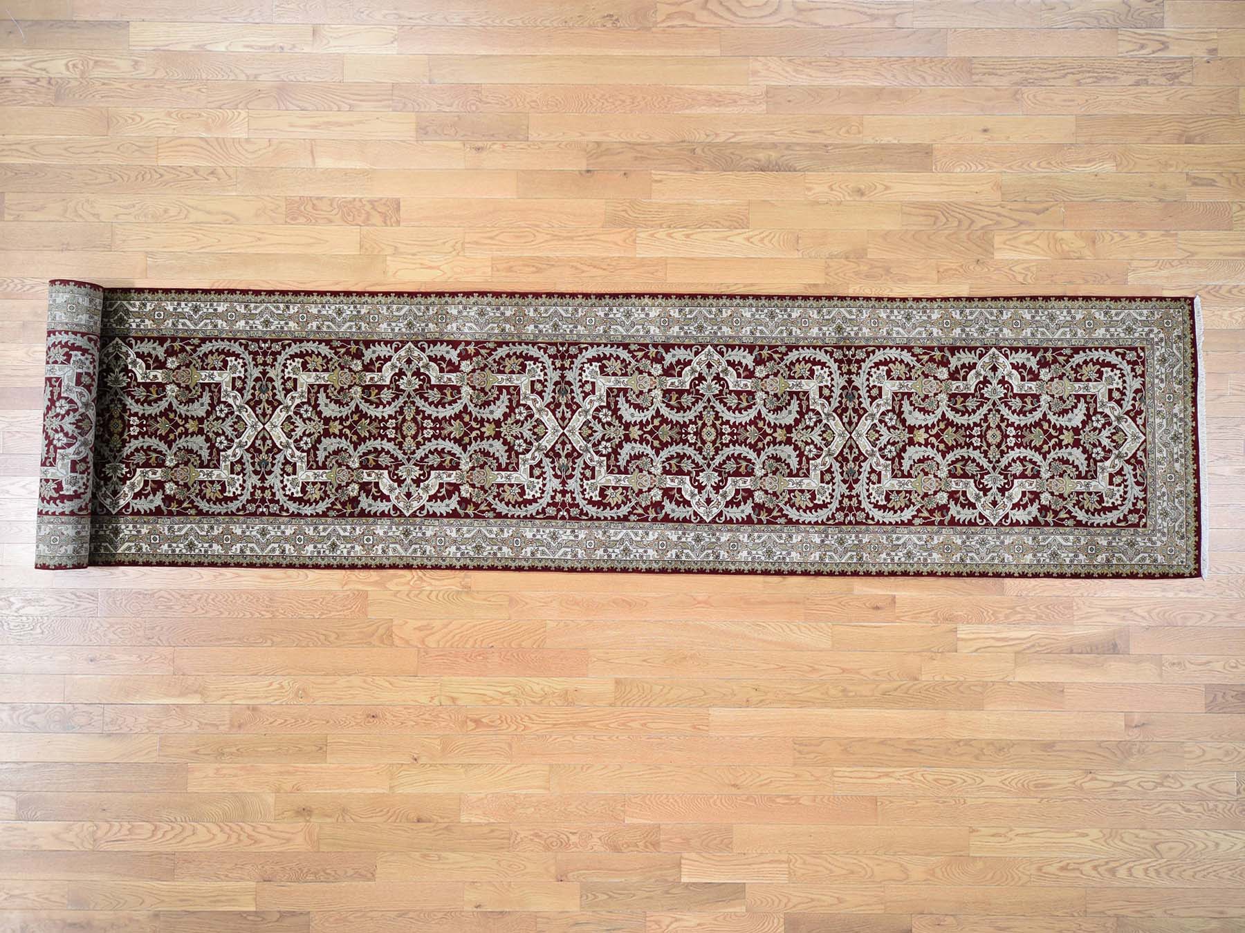 Classic World New Mexico S Best Source For Oriental Rugs Kilims 3 5 X19 300 Kpsi New Zealand Wool Tabriz Design Xl Runner Hand Knotted Oriental Rug Cwr42655