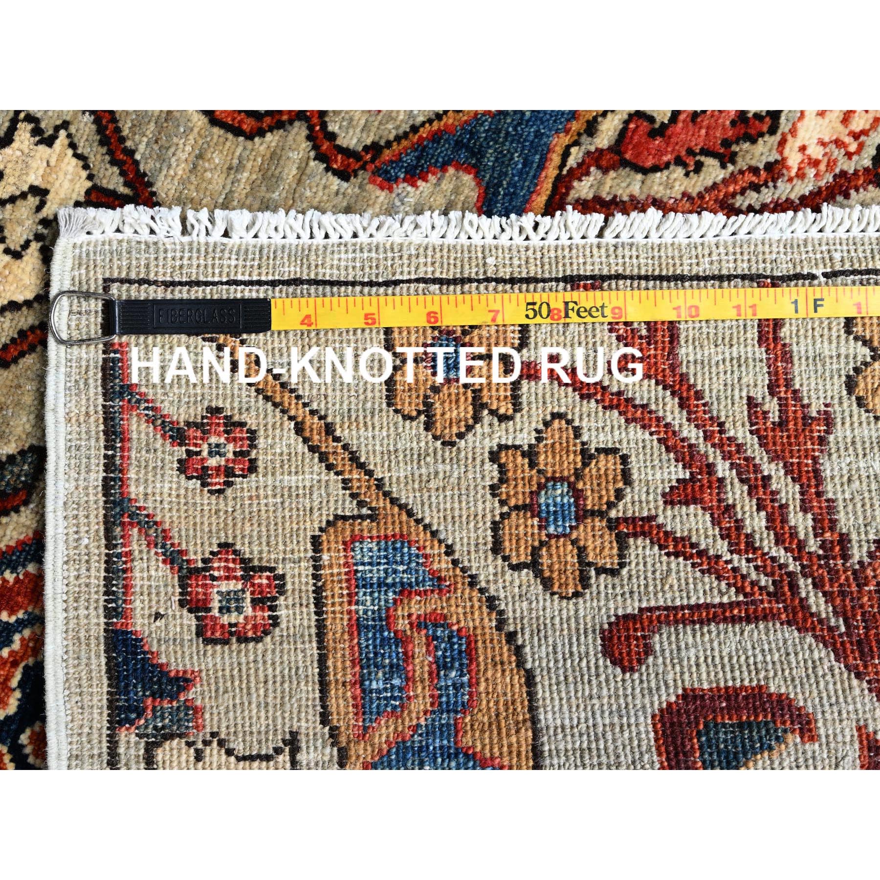 2'9"x9'10" Castle Gray, Bijar Garus Design, Aryana Grade, Vegetable Dyes, Soft Pile, High Mountain Wool, Hand Knotted, Densely Woven, Runner, Oriental Rug Sh1071