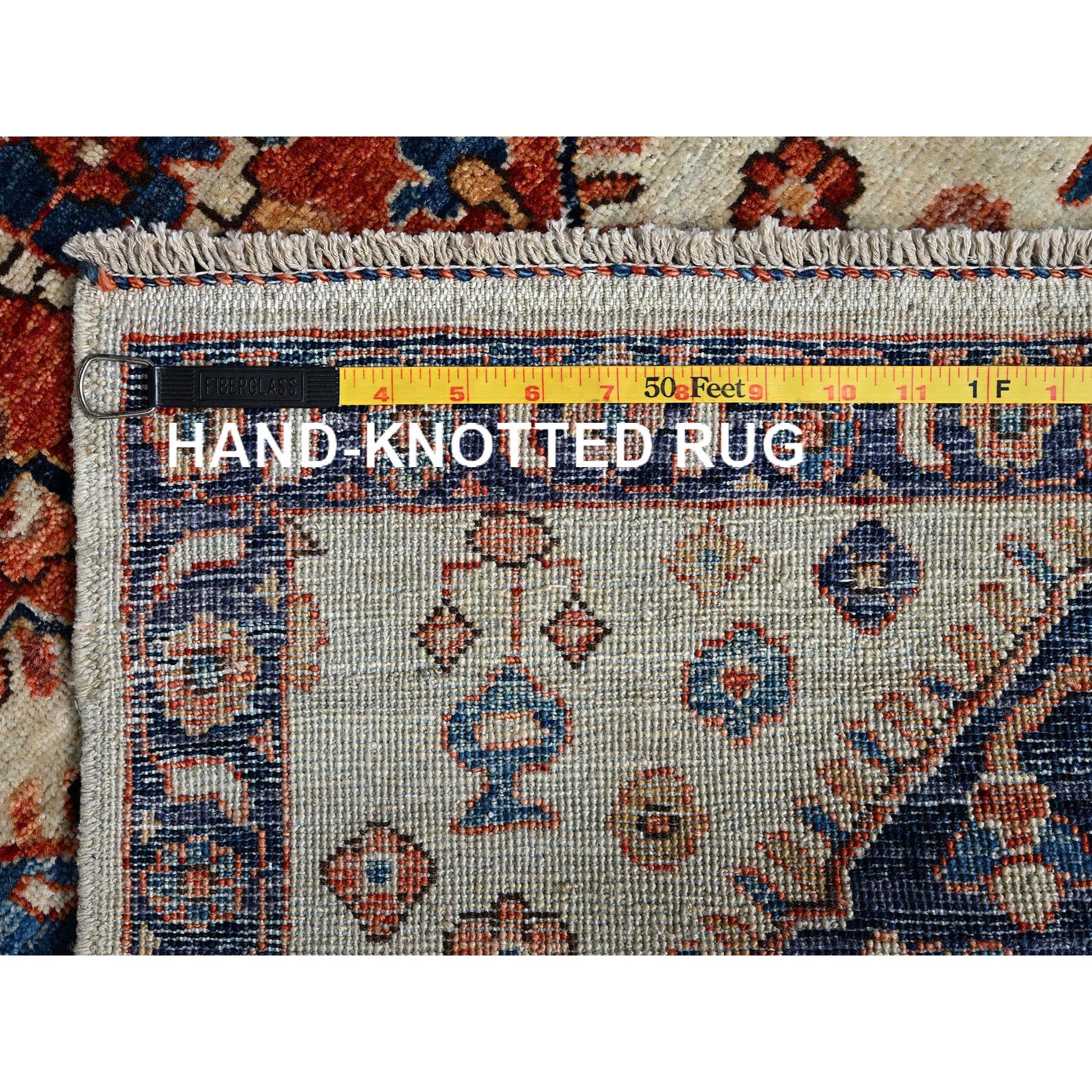 2'7"x4'10" Chiffon White, Northwest Persian with Medallions Design, Aryana Collection, Vegetable Dyes, Soft Pile, High Mountain Wool, Hand Knotted, Densely Woven, Oriental Rug Sh1083