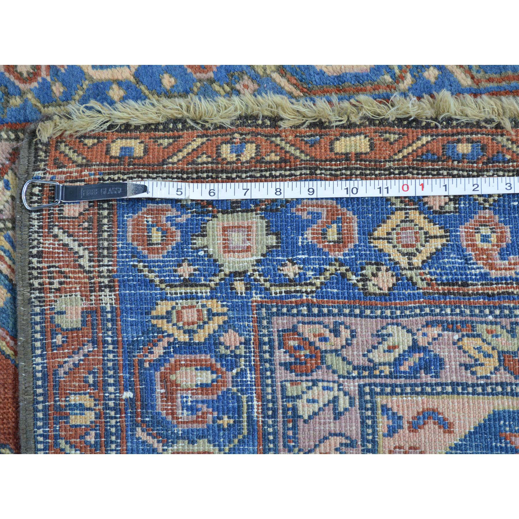 3-7 x14-2  Antique North West Persian Even Wear Wide Runner Oriental Rug 