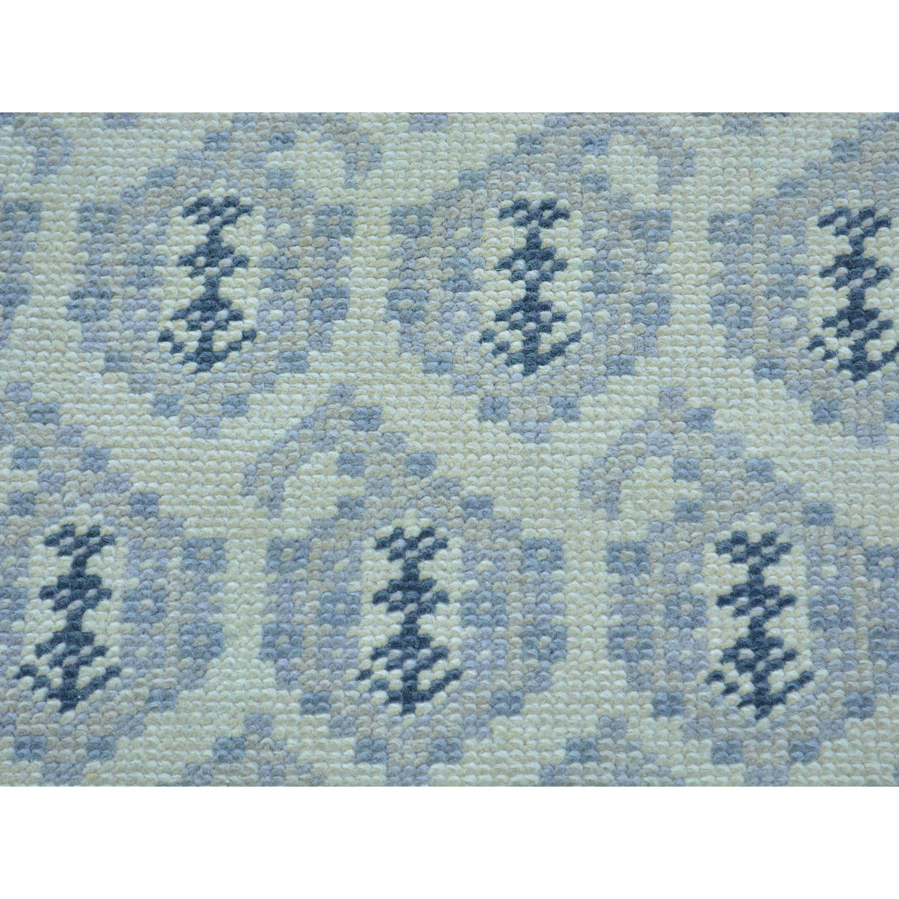 2-x3- Turkish Knot Pure Wool Paisley Design Hand Knotted Oriental Rug 