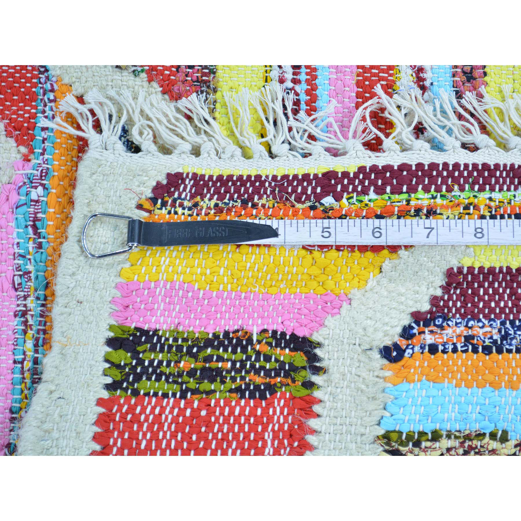 2-6 x8- Hand Woven Colorful Flat Weave Kilim Runner Oriental Rug 