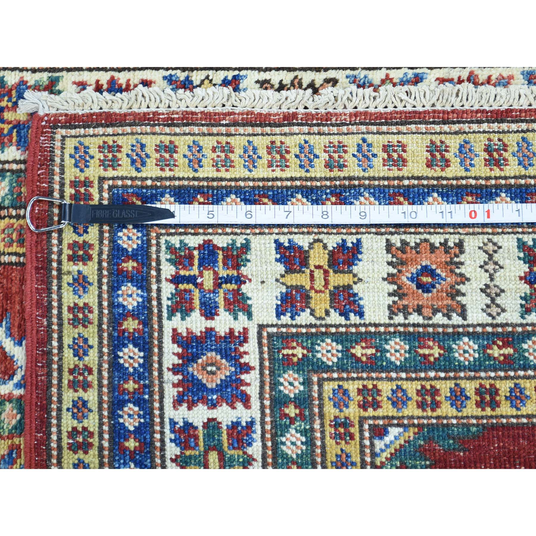 2-8 x19- Hand-Knotted XL Runner Super Kazak Tribal Design Oriental Rug 