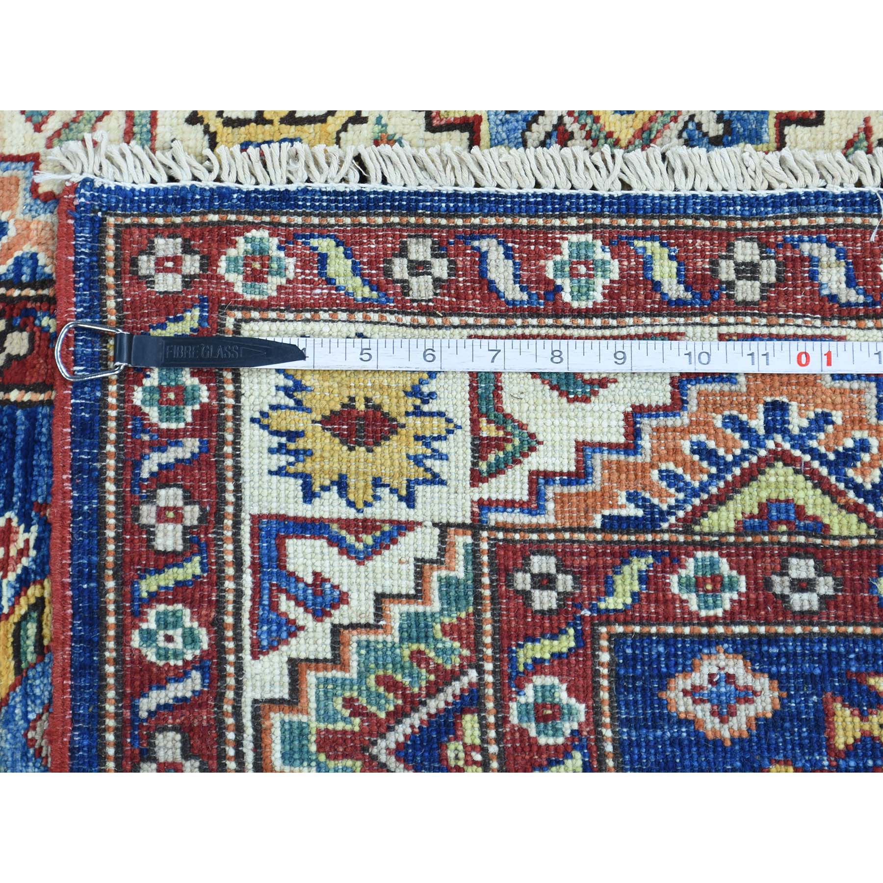 2-9 x17-4  Hand-Knotted Super Kazak XL Runner Tribal Design Oriental Rug 