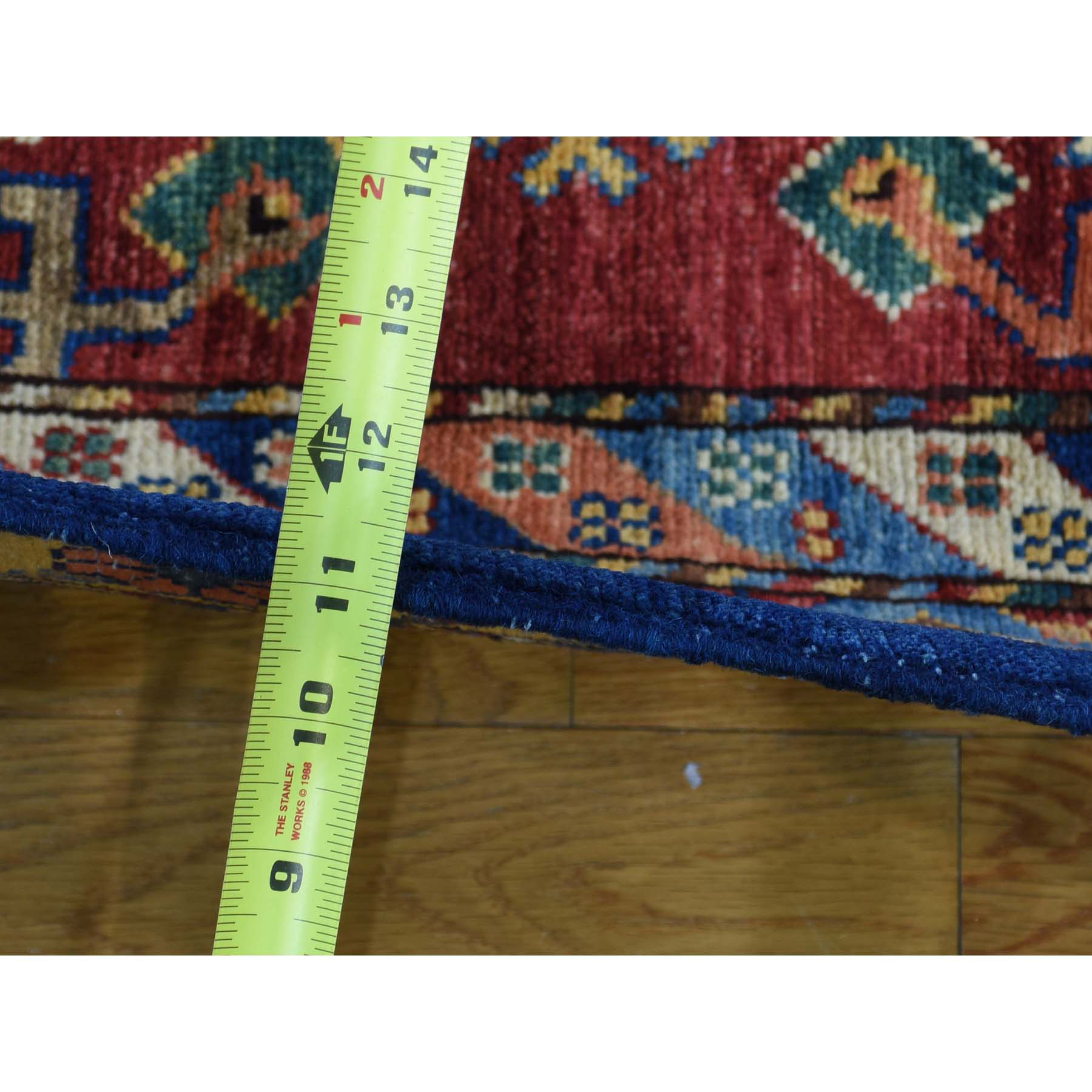 11-10 x16-2  Hand-Knotted Super Kazak Oversize Pure Wool Oriental Rug 