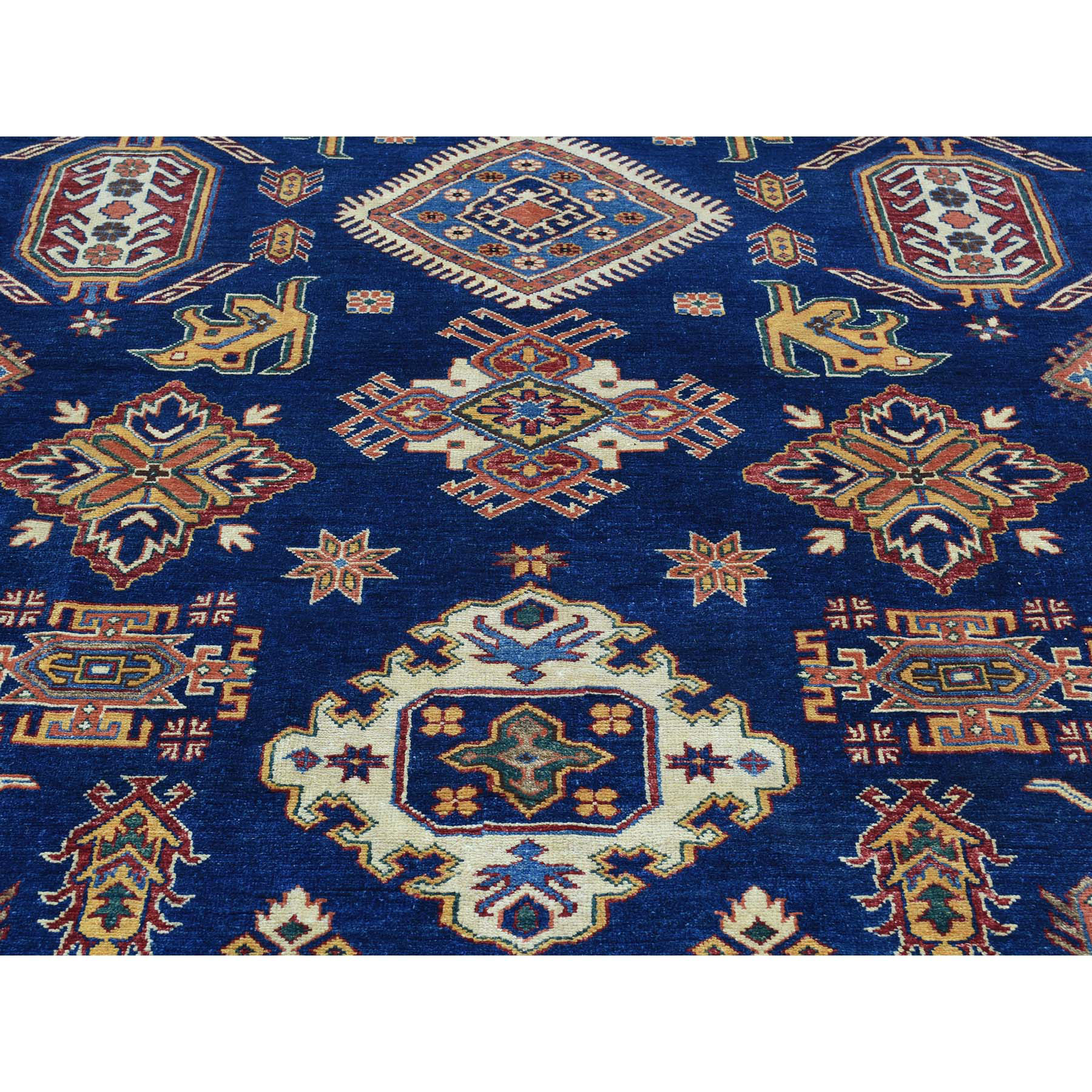 11-10 x16-2  Hand-Knotted Super Kazak Oversize Pure Wool Oriental Rug 