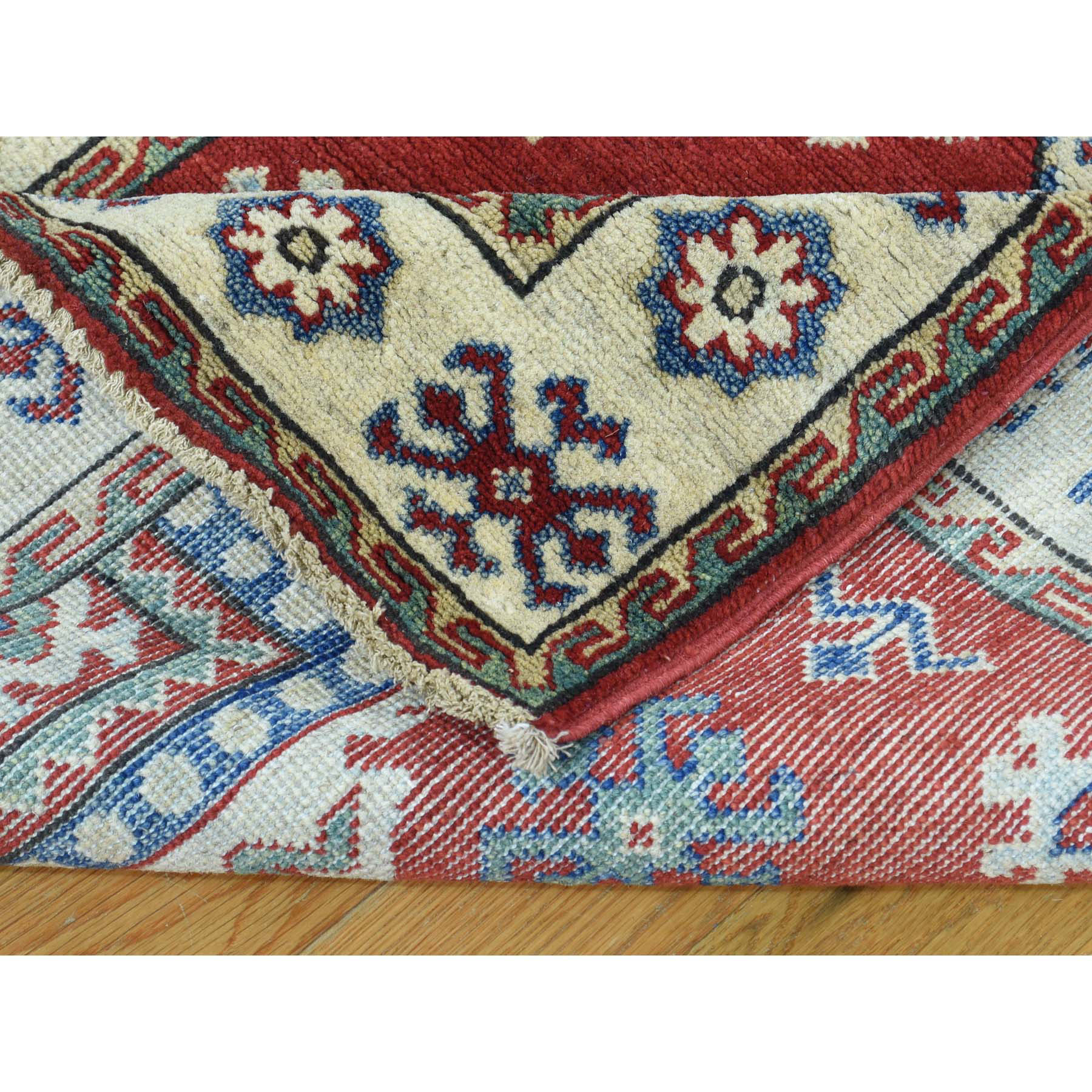 2-8 x9-9  Pure Wool Handmade Tribal Design Kazak Oriental Runner Rug 