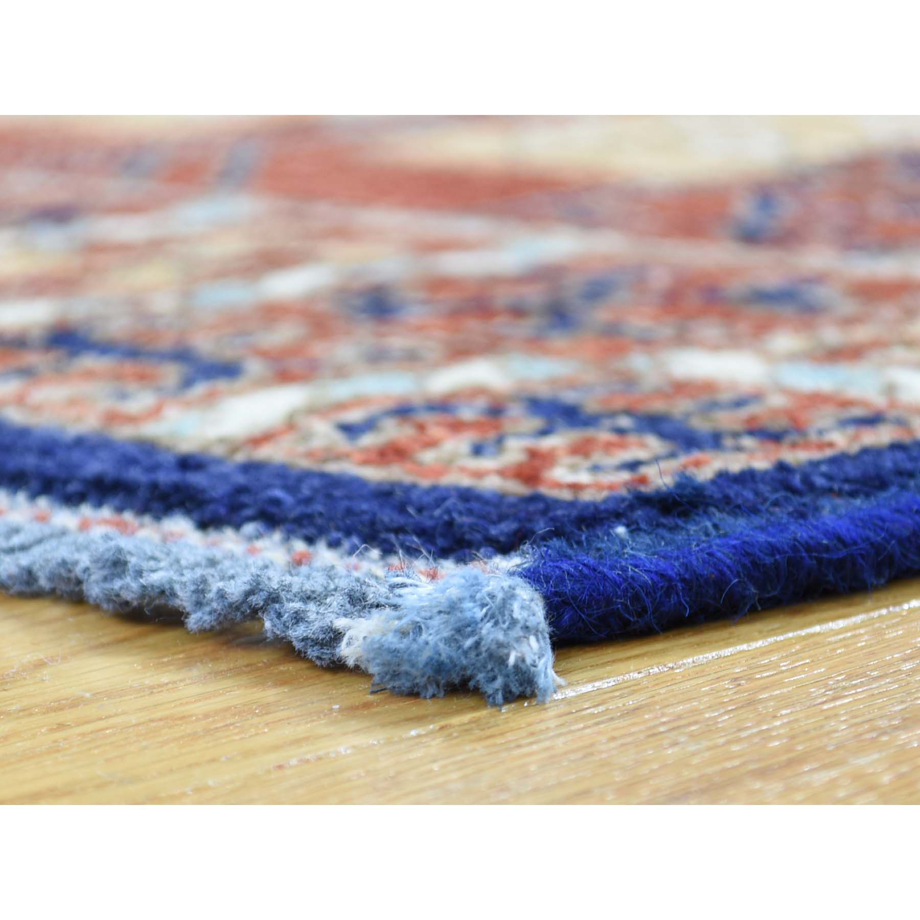 2-x3-2  100 Percent Wool Afghan Ersari Hand-Knotted Prayer Design Rug 