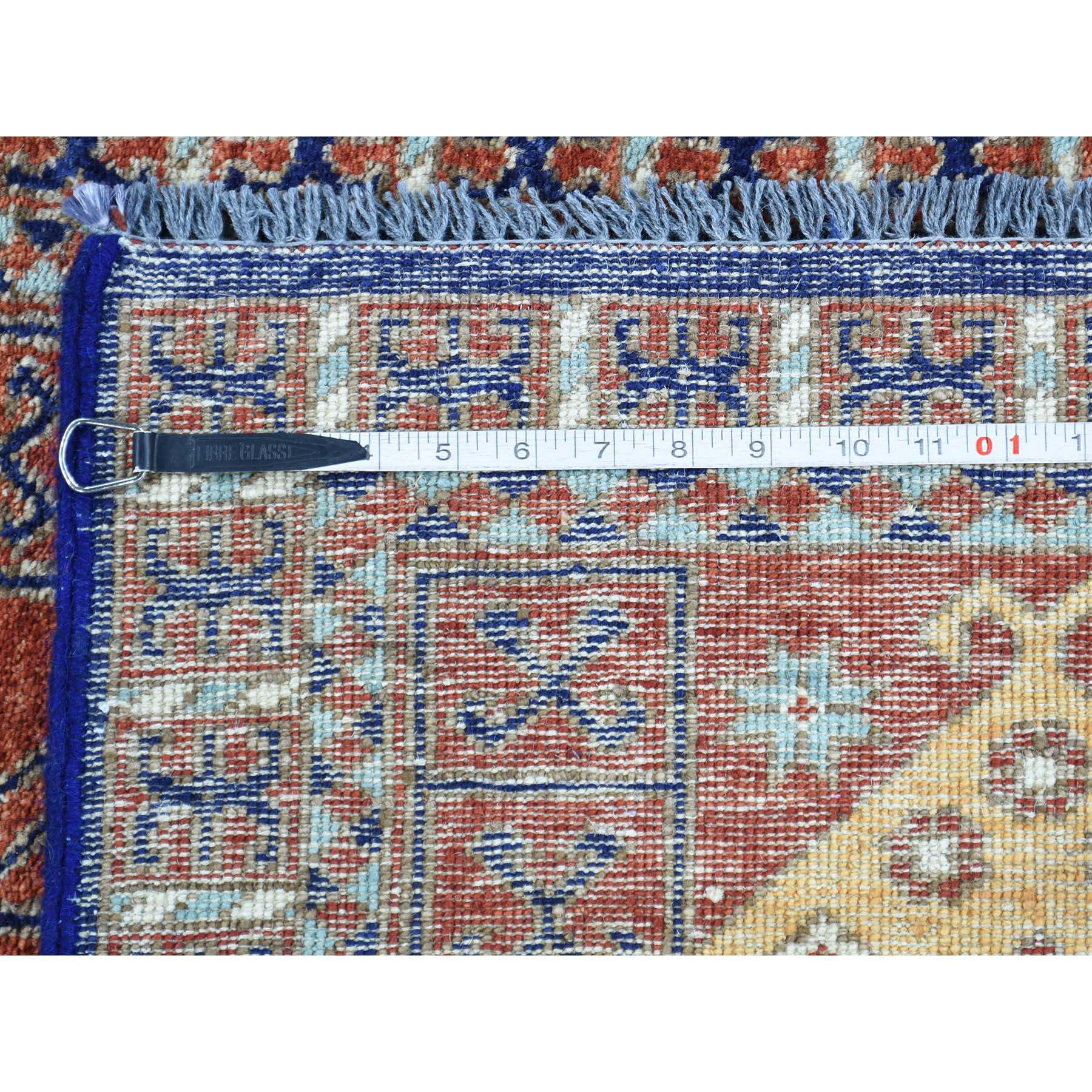 2-x3-2  100 Percent Wool Afghan Ersari Hand-Knotted Prayer Design Rug 