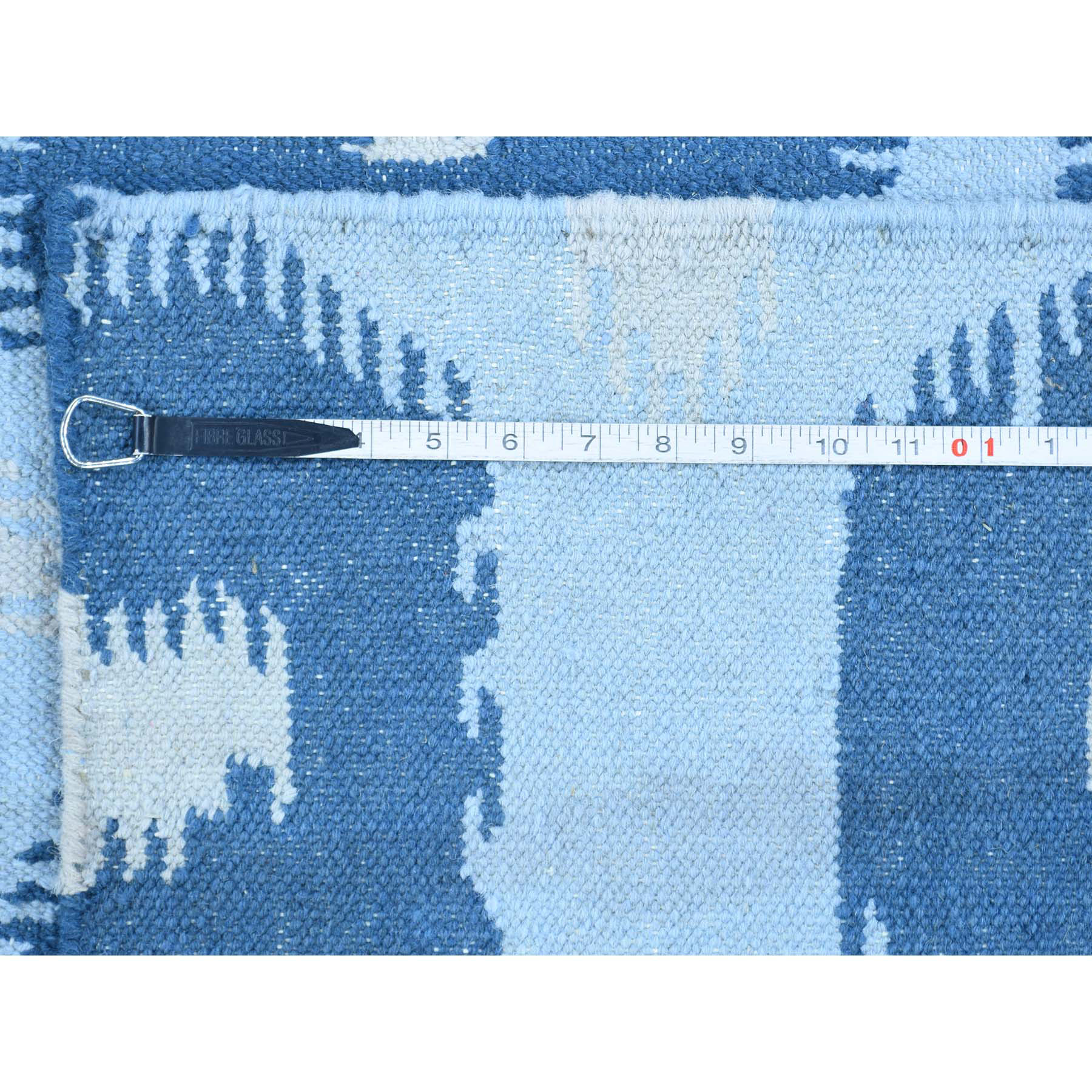 2-5 x6- Handmade Geometric Design Reversible Kilim Flat Weave Runner Rug 
