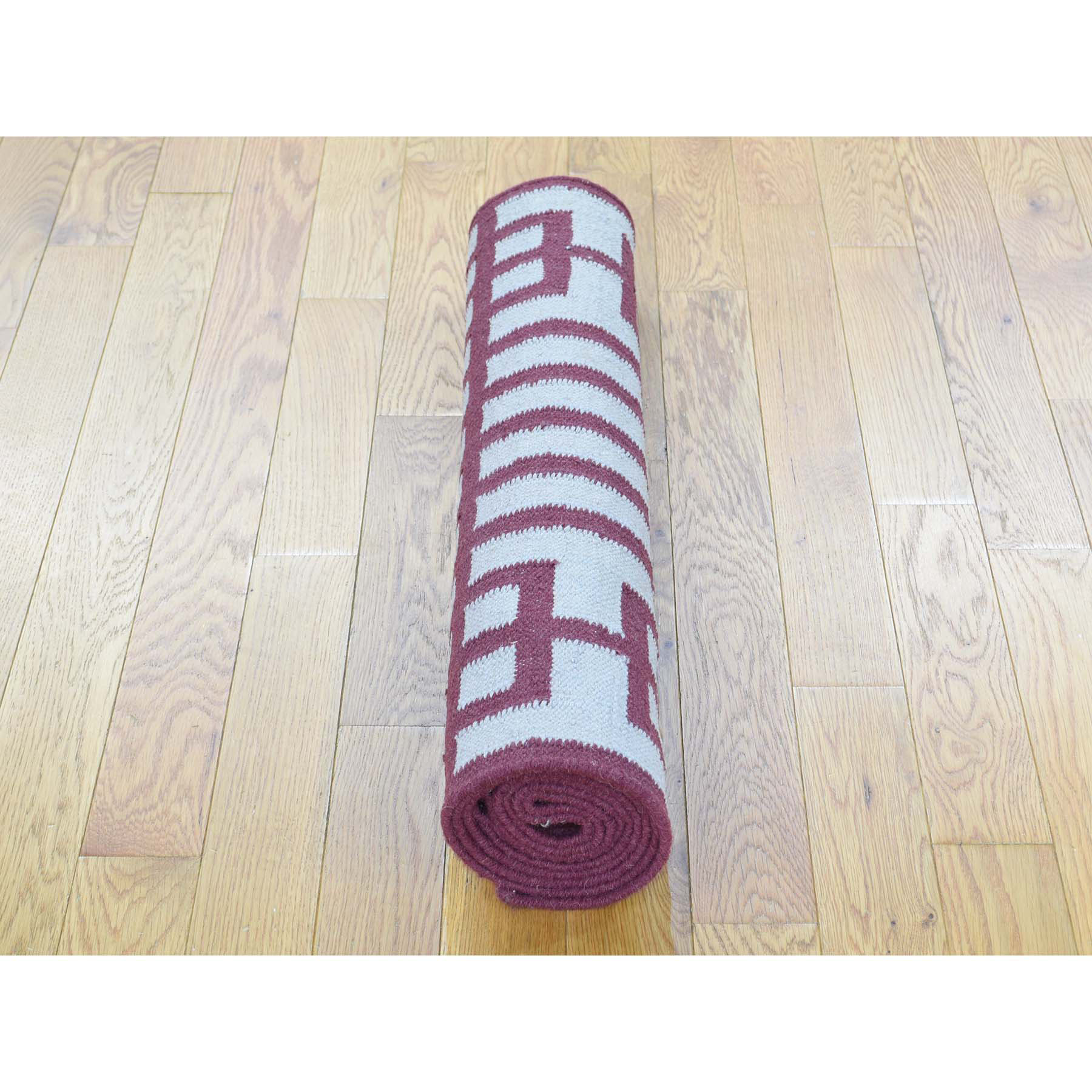 2-6 x8- Hand-Woven Reversible Kilim Flat Weave Oriental Runner Rug 