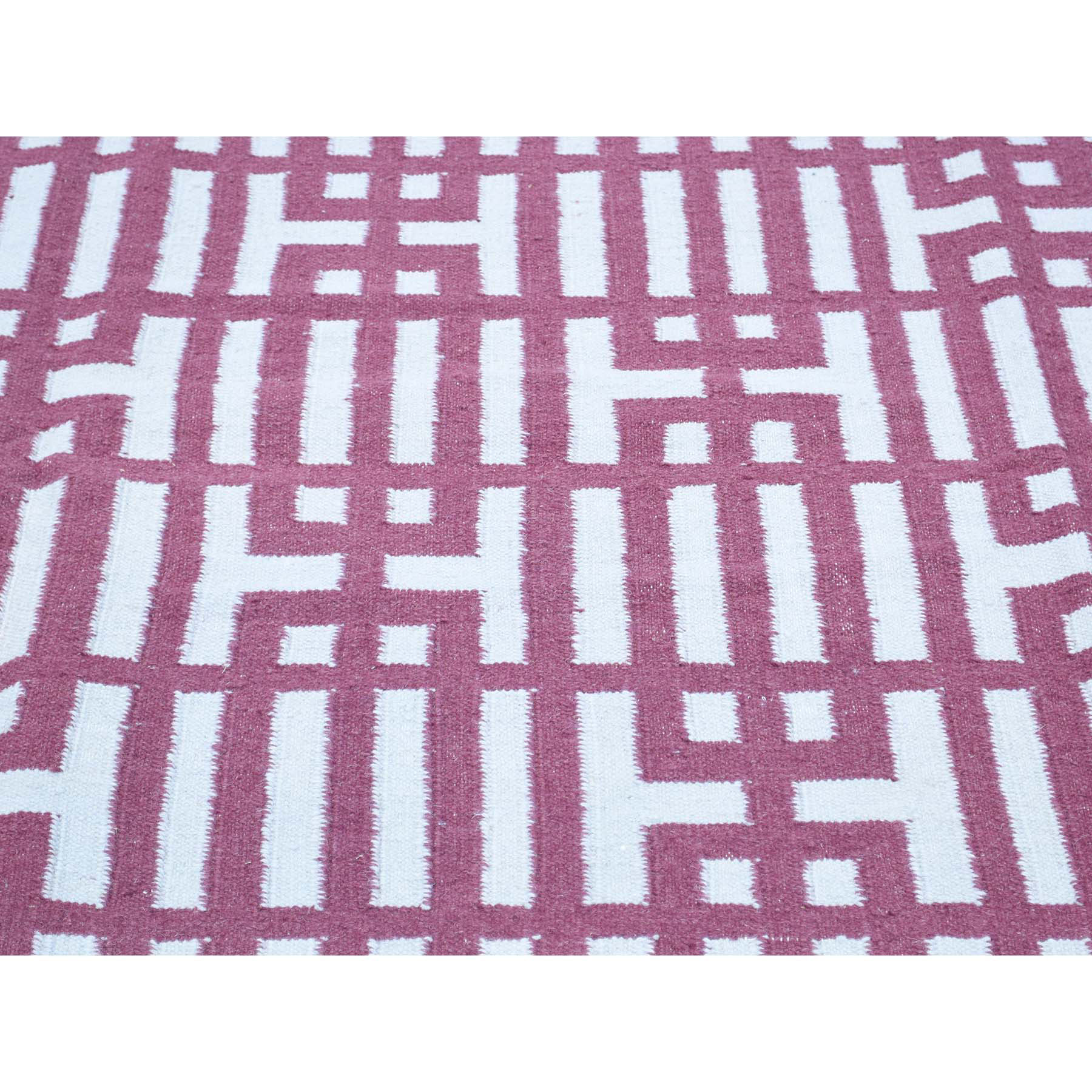 9-1 x12-2  Flat Weave Pure Wool Hand-Woven Reversible Kilim Oriental Rug 