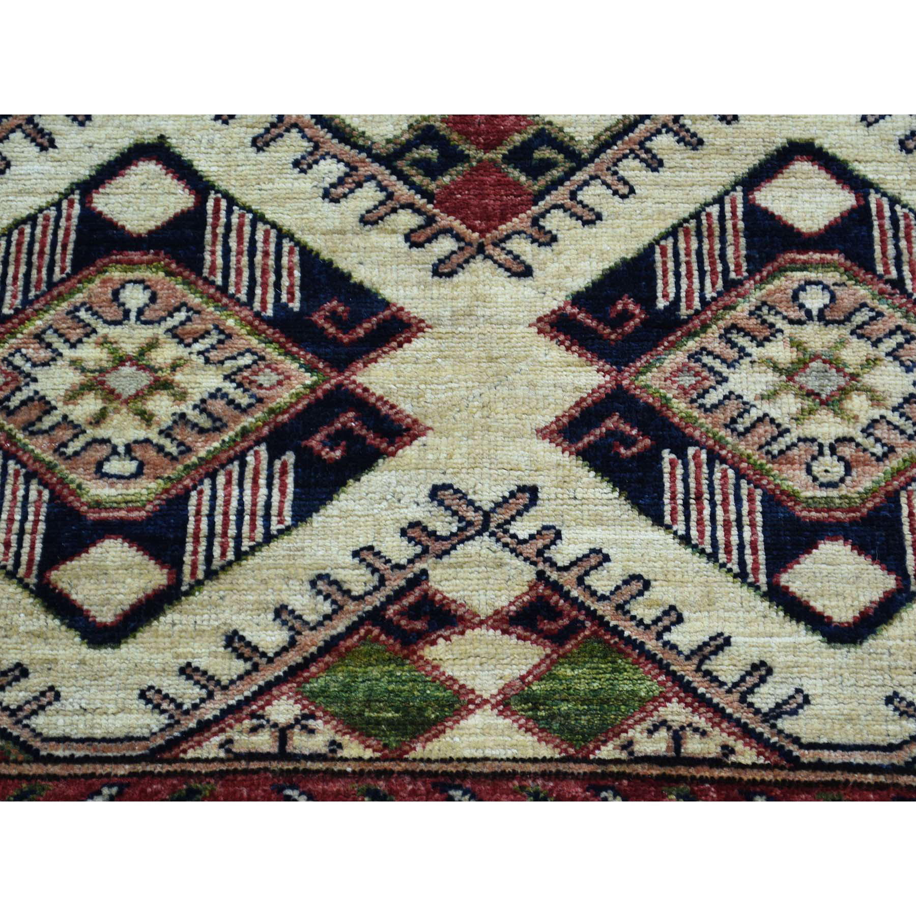 4-1 x6- On Clearance Hand-Knotted Turkoman Ersari 100 Percent Wool Oriental Rug 