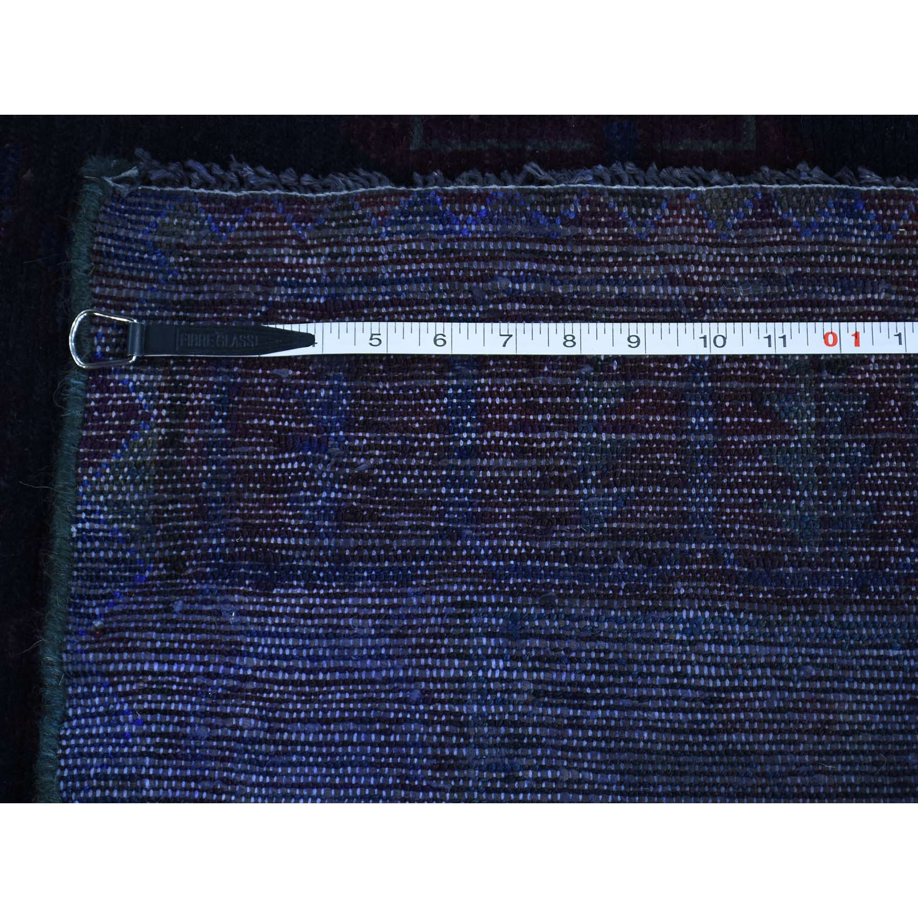 3-8 x7-8  On Clearance Overdyed Persian Hamadan Handmade Worn Wide Runner Rug 