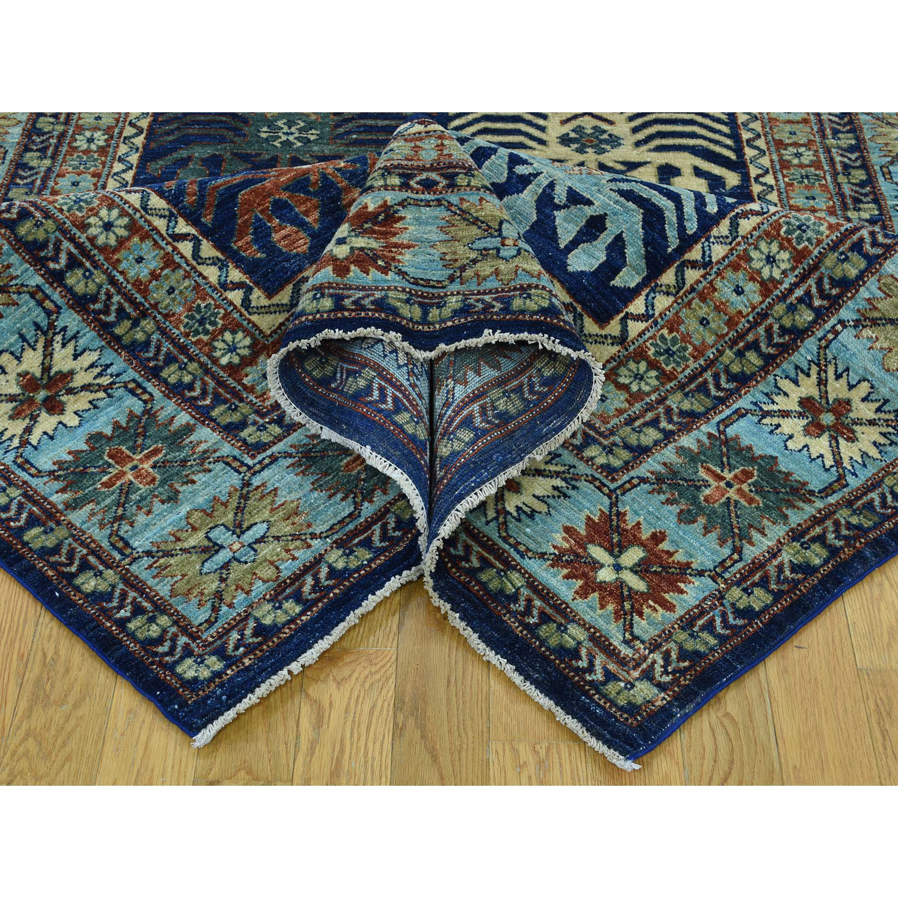 5-2 x8-2  On Clearance Hand-Knotted Turkoman Ersari 100 Percent Wool Oriental Carpet 