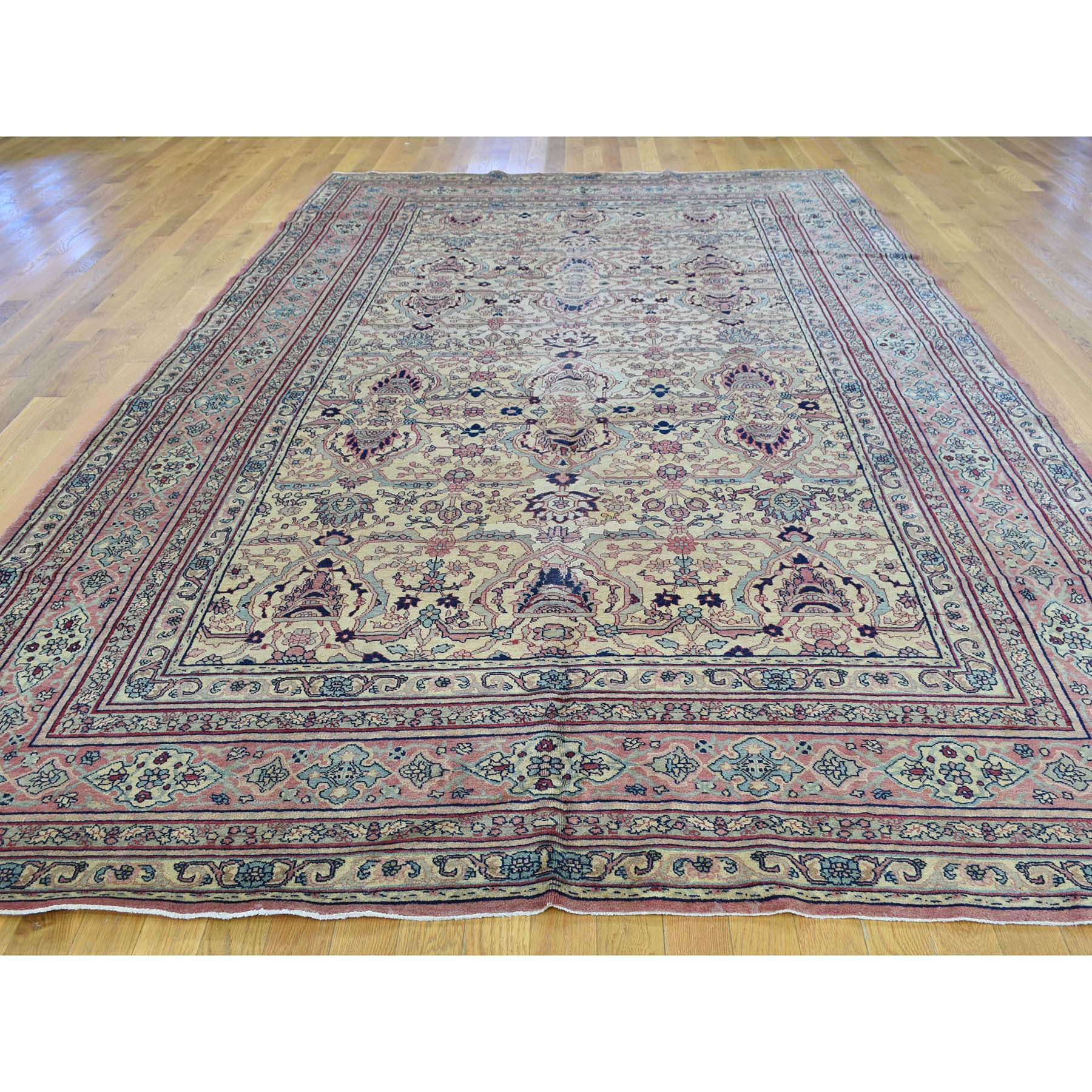 7-2 x12-6  Antique Turkish Sivas Mint Cond Gallery Size Hand-Knotted Rug 