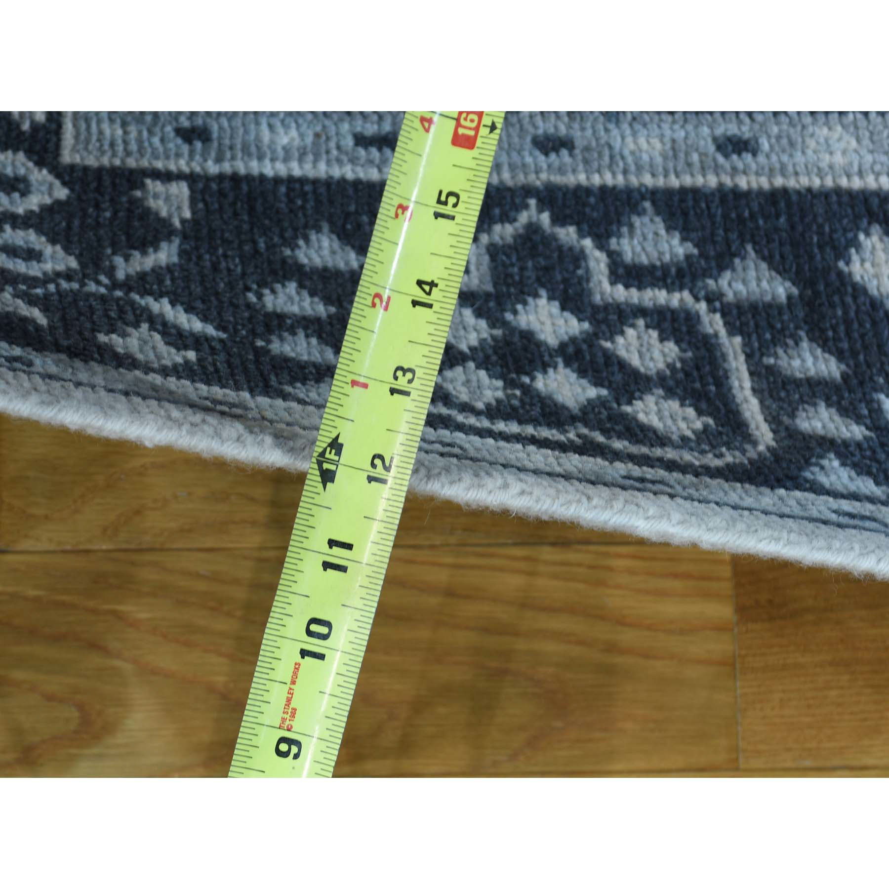 6-x9- Handmade Turkish Knot Oushak Cropped Thin Pure Wool Oriental Rug 