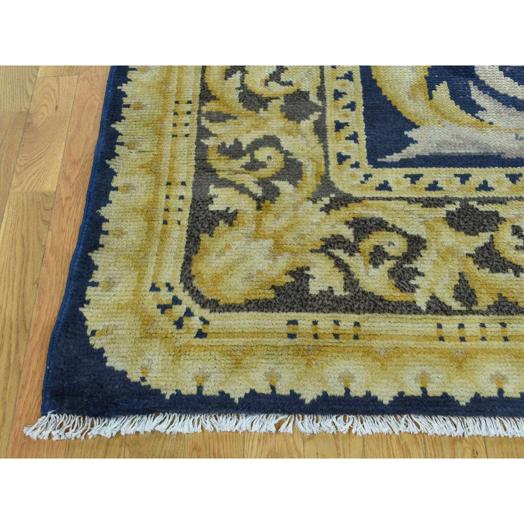 10-10 x13-8  Old Spanish Savonnerie Exc Cond Hand-Knotted Oversize Rug 
