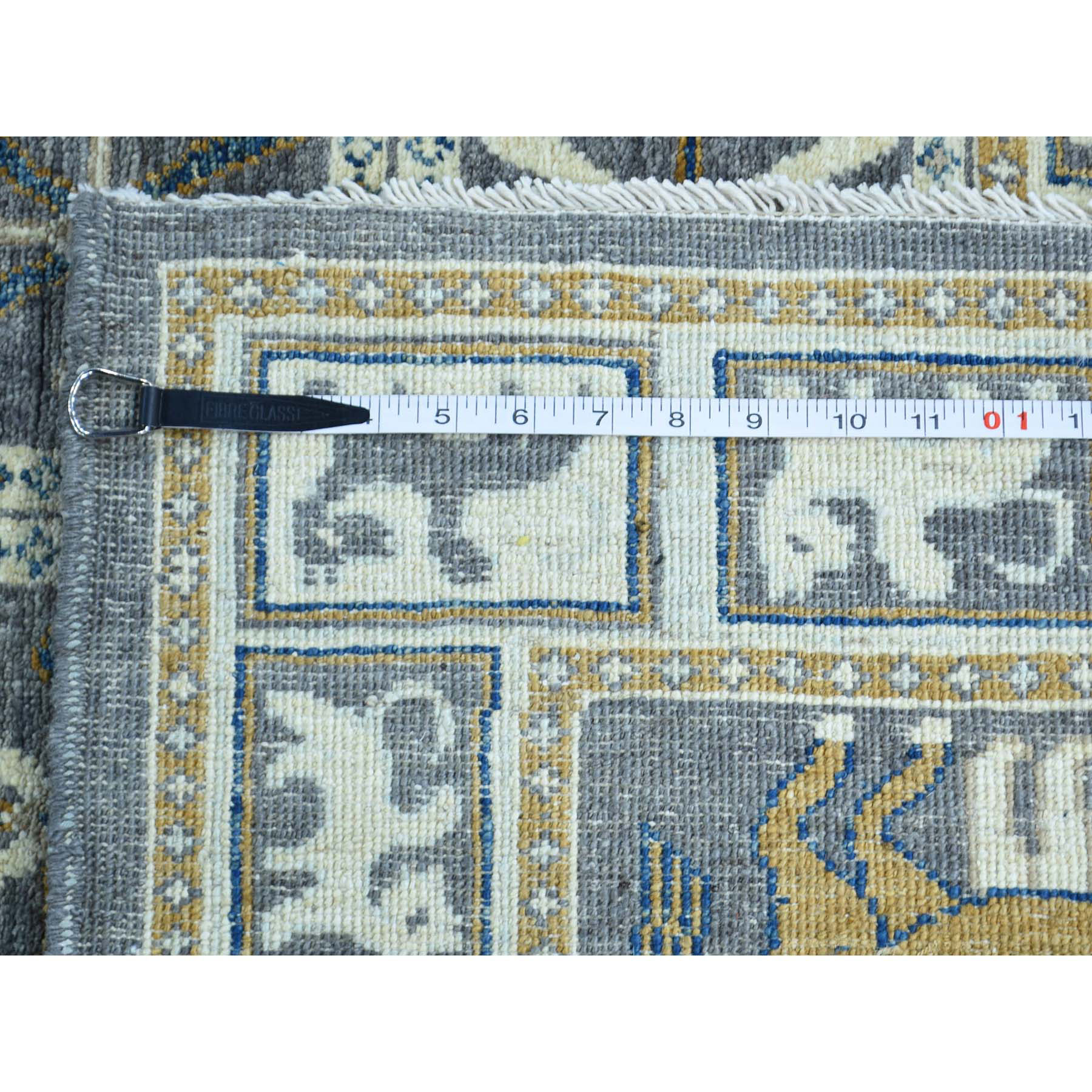 10-1 x12-9  Hand-Knotted Antiqued Pazyryk Design Peshawar Oriental Rug 