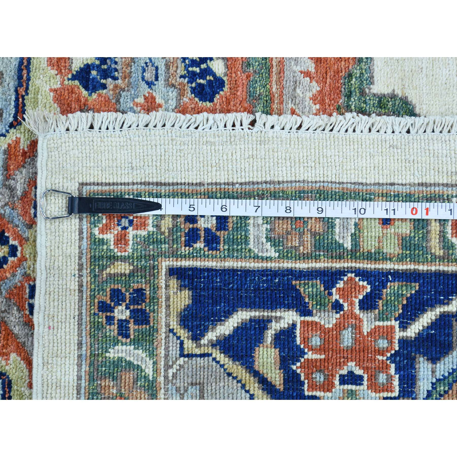10-3 x14- Hand-Knotted Antiqued Bijar Pure Wool Oriental Rug 