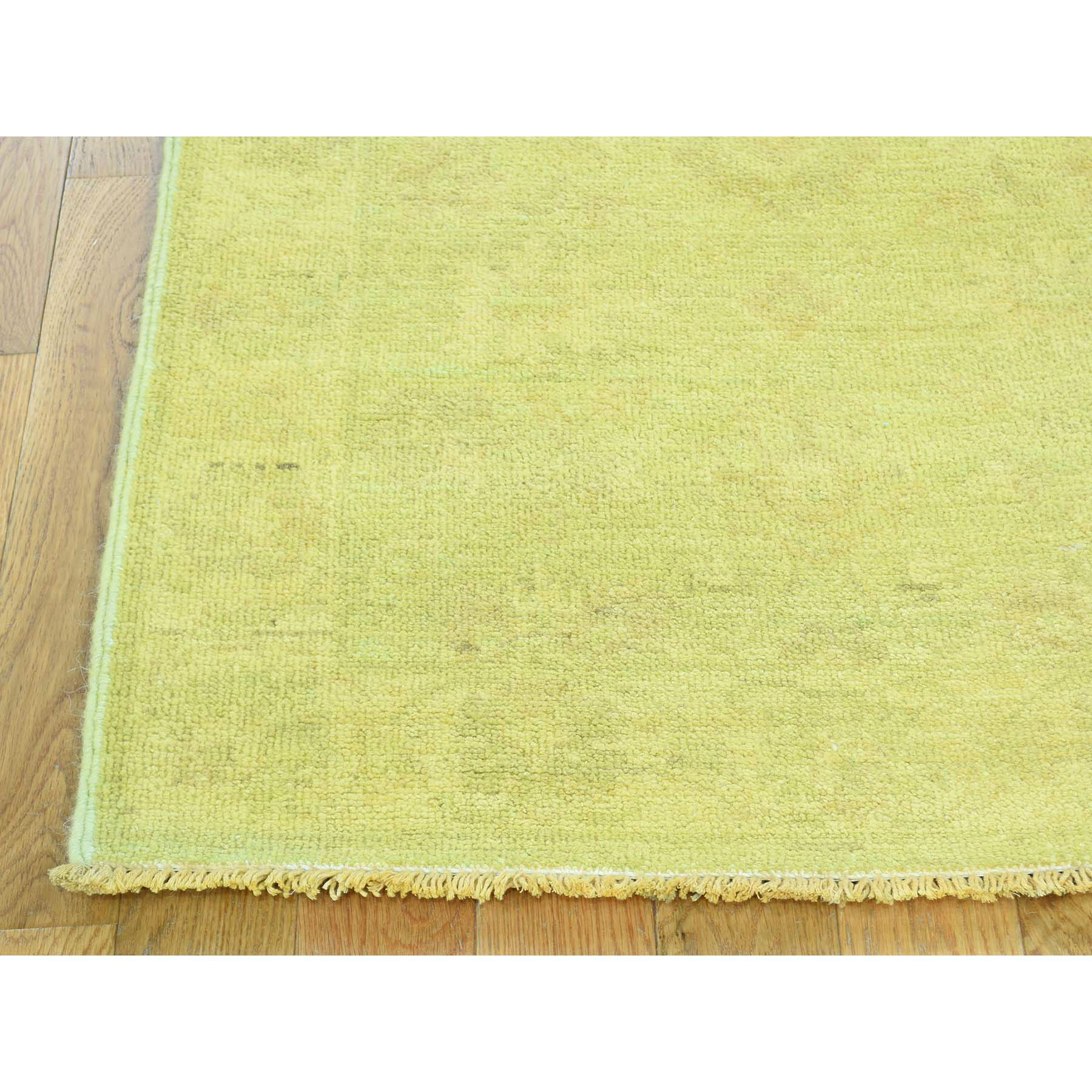 2-6 x15-10  Hand Knotted Peshawar Overydyed Pure Wool XL Runner Rug 