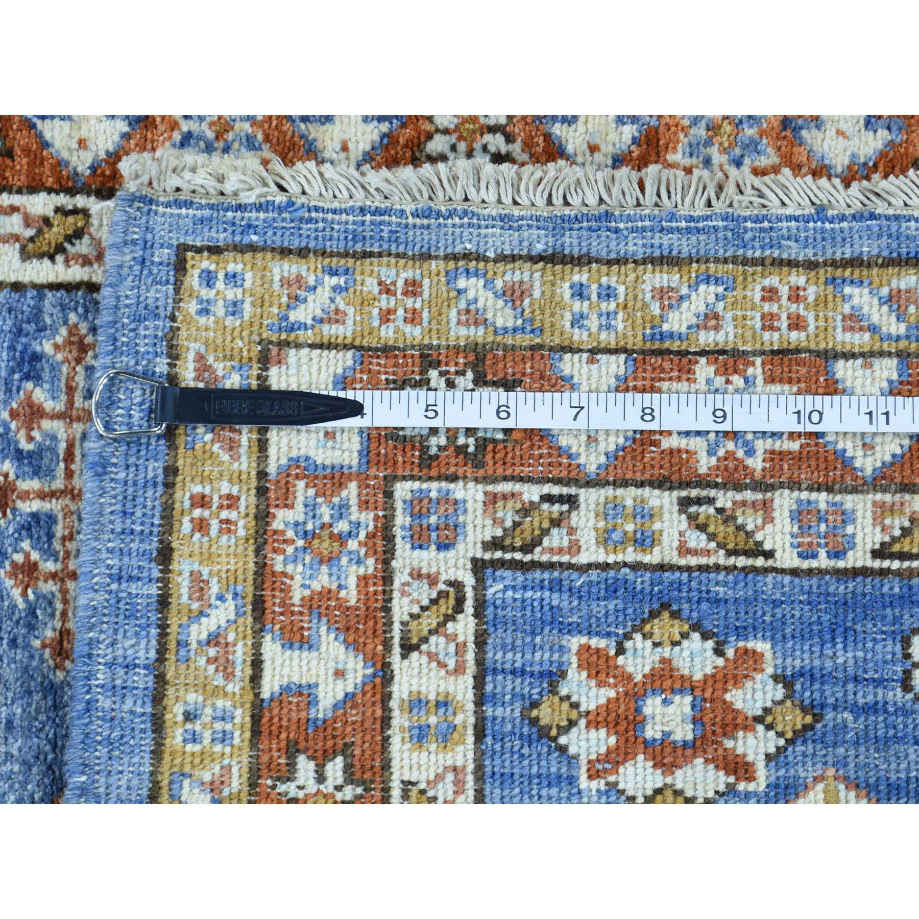 2-9 x5-10  Hand-Knotted Peshawar with Karajeh Design Oriental Runner Rug 