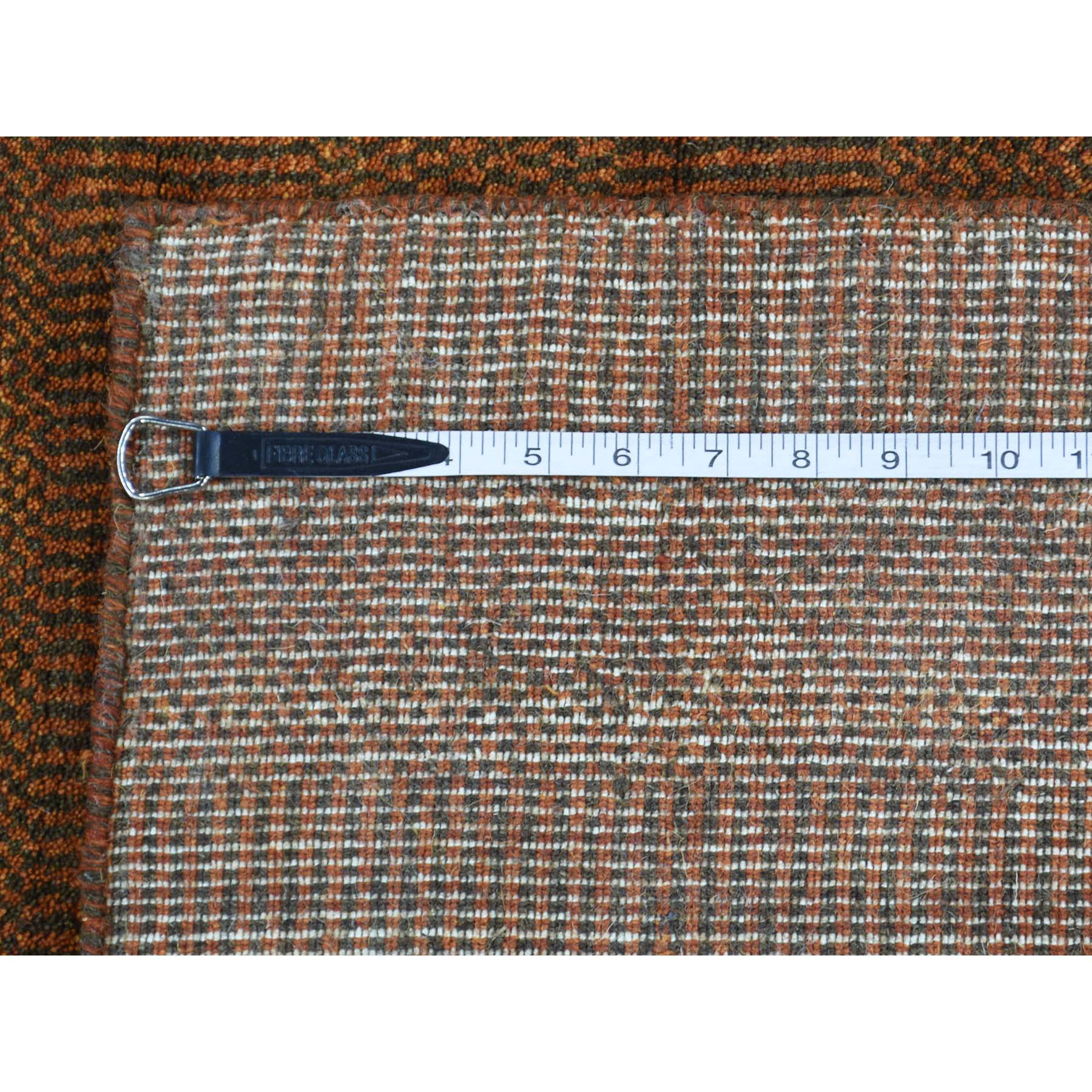 5-4 x7-6  Hand Knotted Grass Design Modern Wool And Silk Oriental Rug 