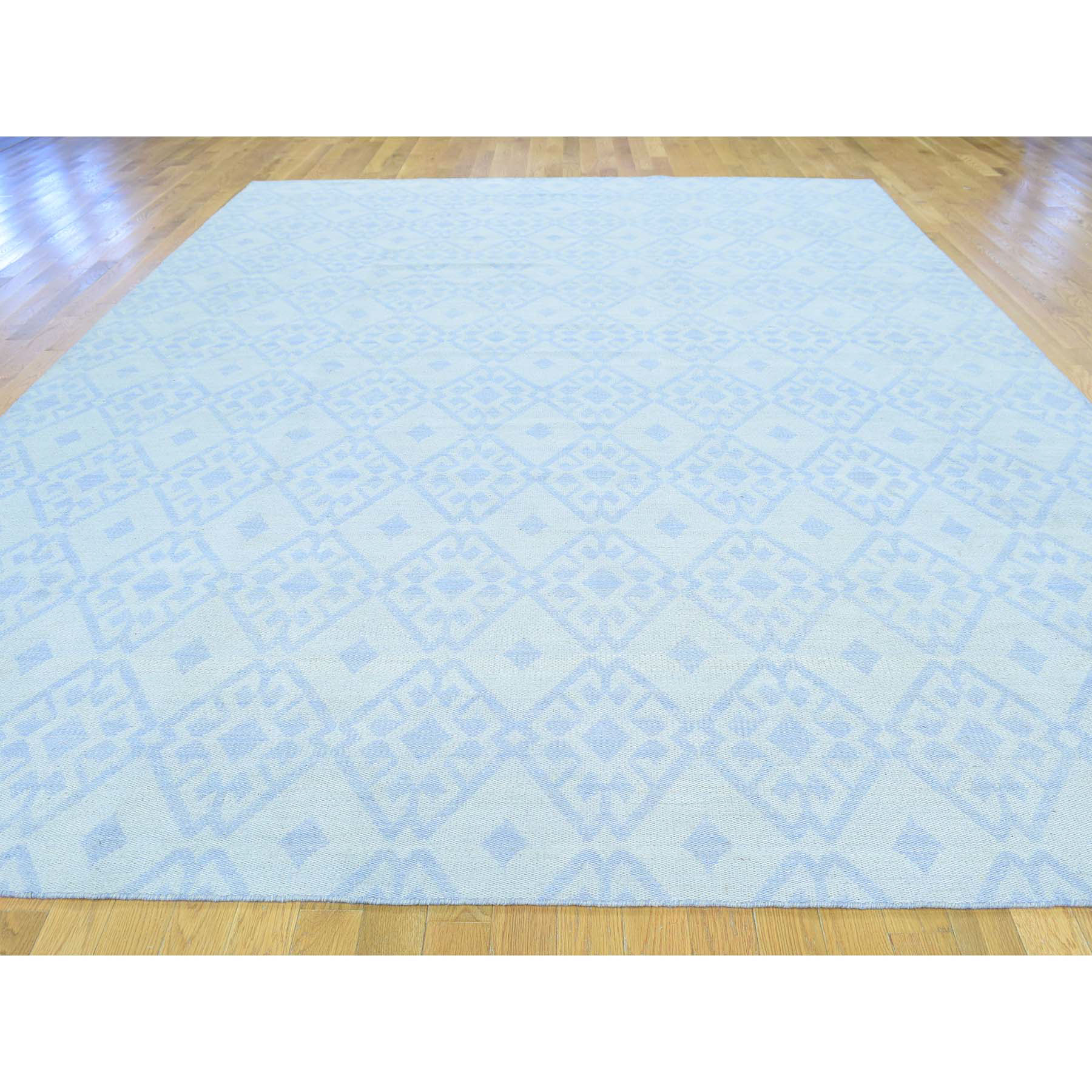 9-x12-1  Flat Weave Hand Woven Reversible Durie Kilim Oriental Rug 