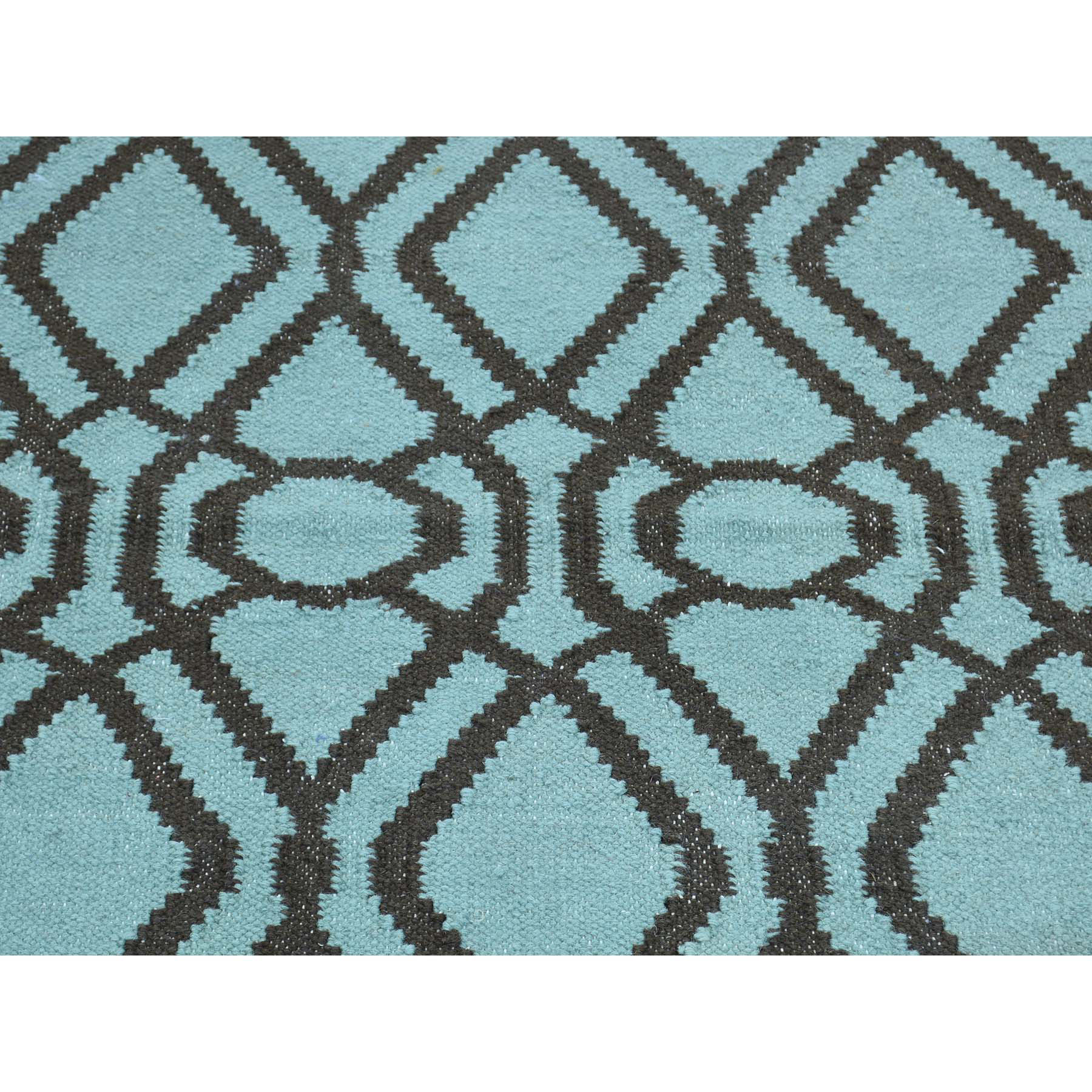 3-1 x5- Durie Kilim Flat Weave 100 Percent Wool Hand Woven Oriental Rug 