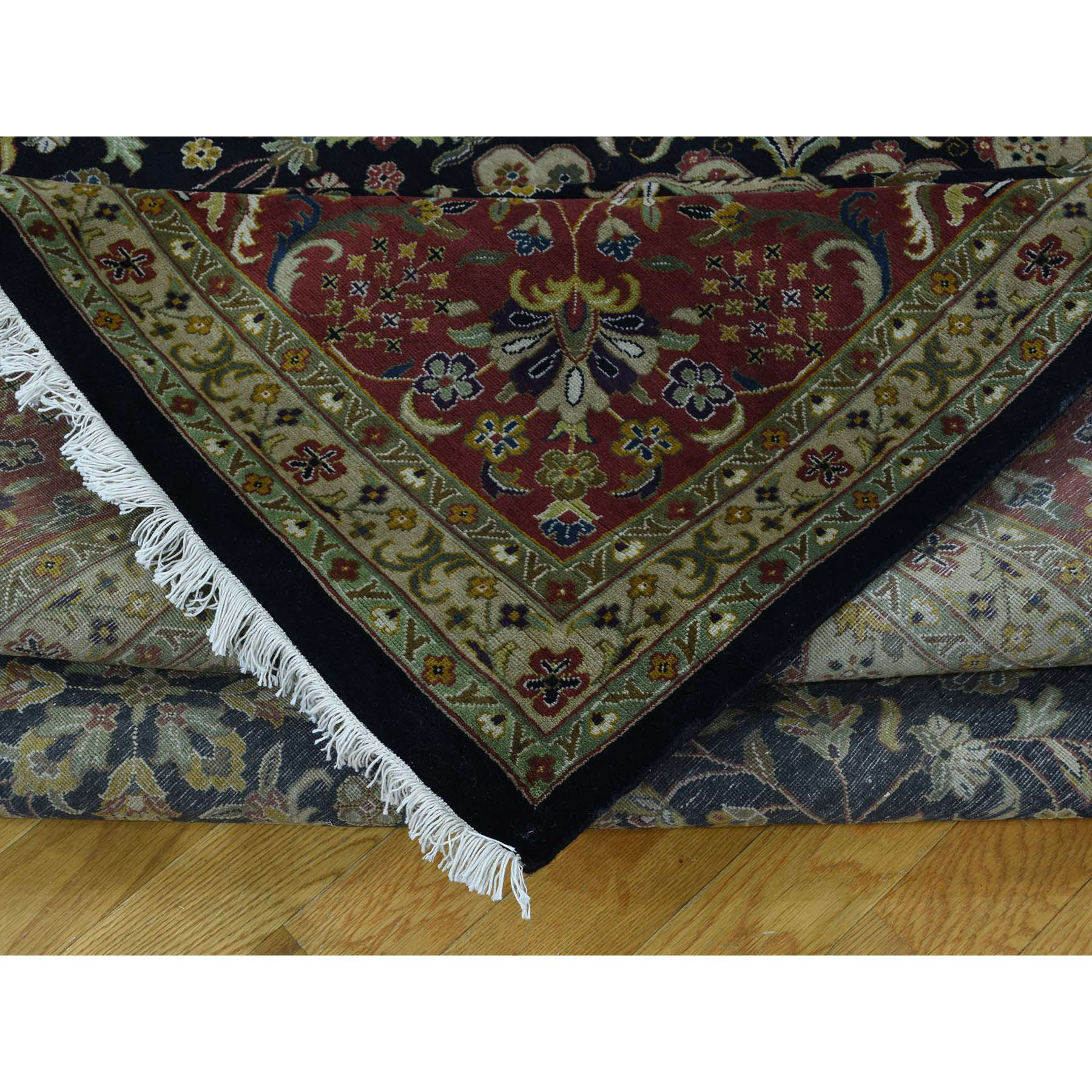 10-x15-10  Hand-Knotted Kashan Revival 300 Kpsi New Zealand Wool Gallery 