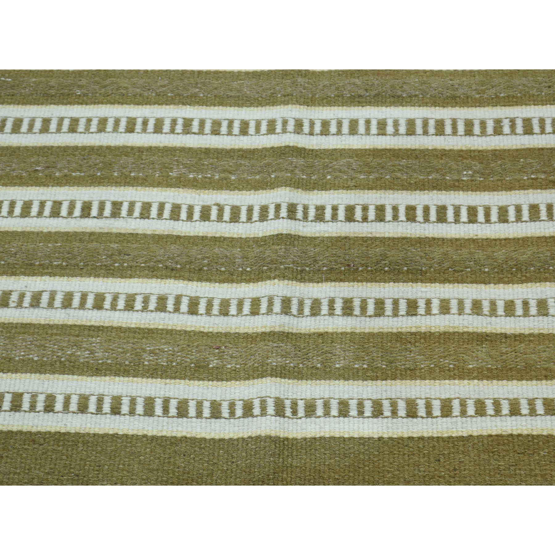4-x6-2  Hand-Woven Striped Durie Kililm Flat Weave Oriental Rug 