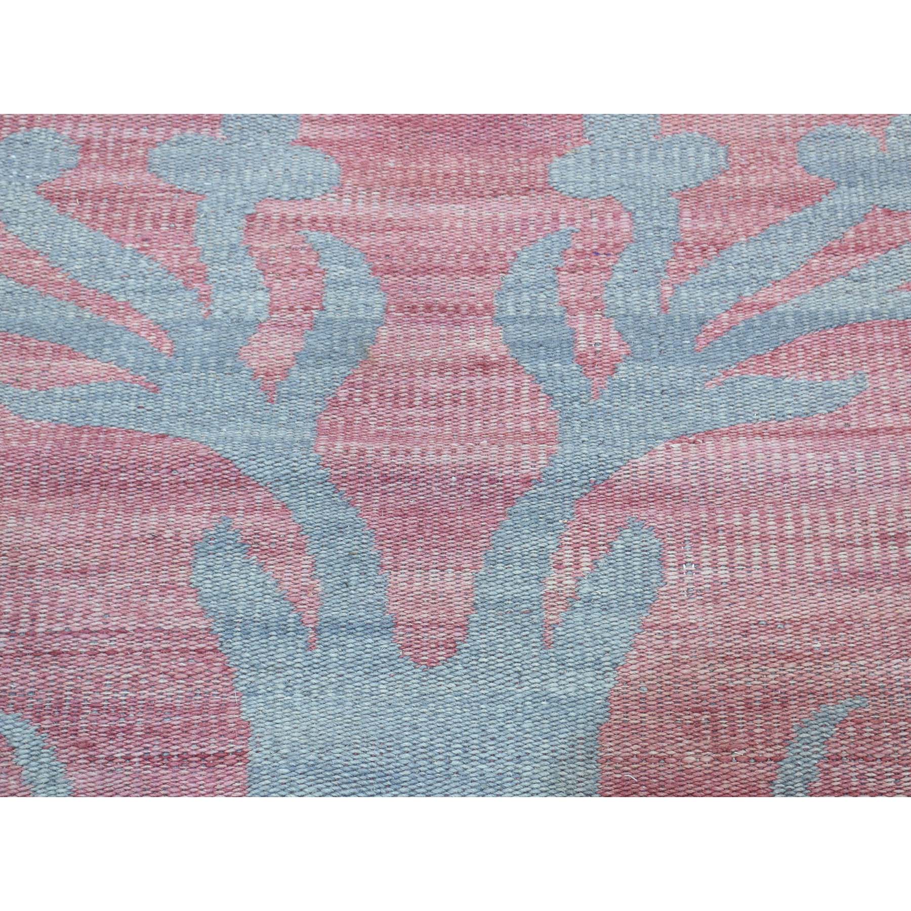2-7 x8- Hand-Woven Durie Kilim Reversible Flat Weave Oriental Runner Rug 