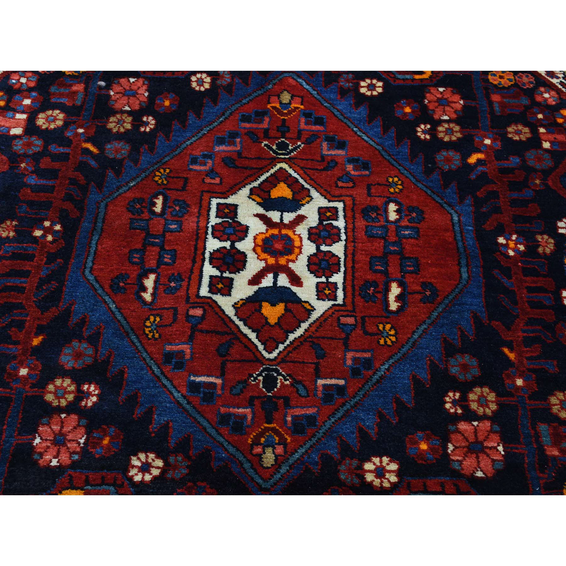5-6 x8-5  Mint Condition Persian Nahavand Semi Antique Oriental Rug 
