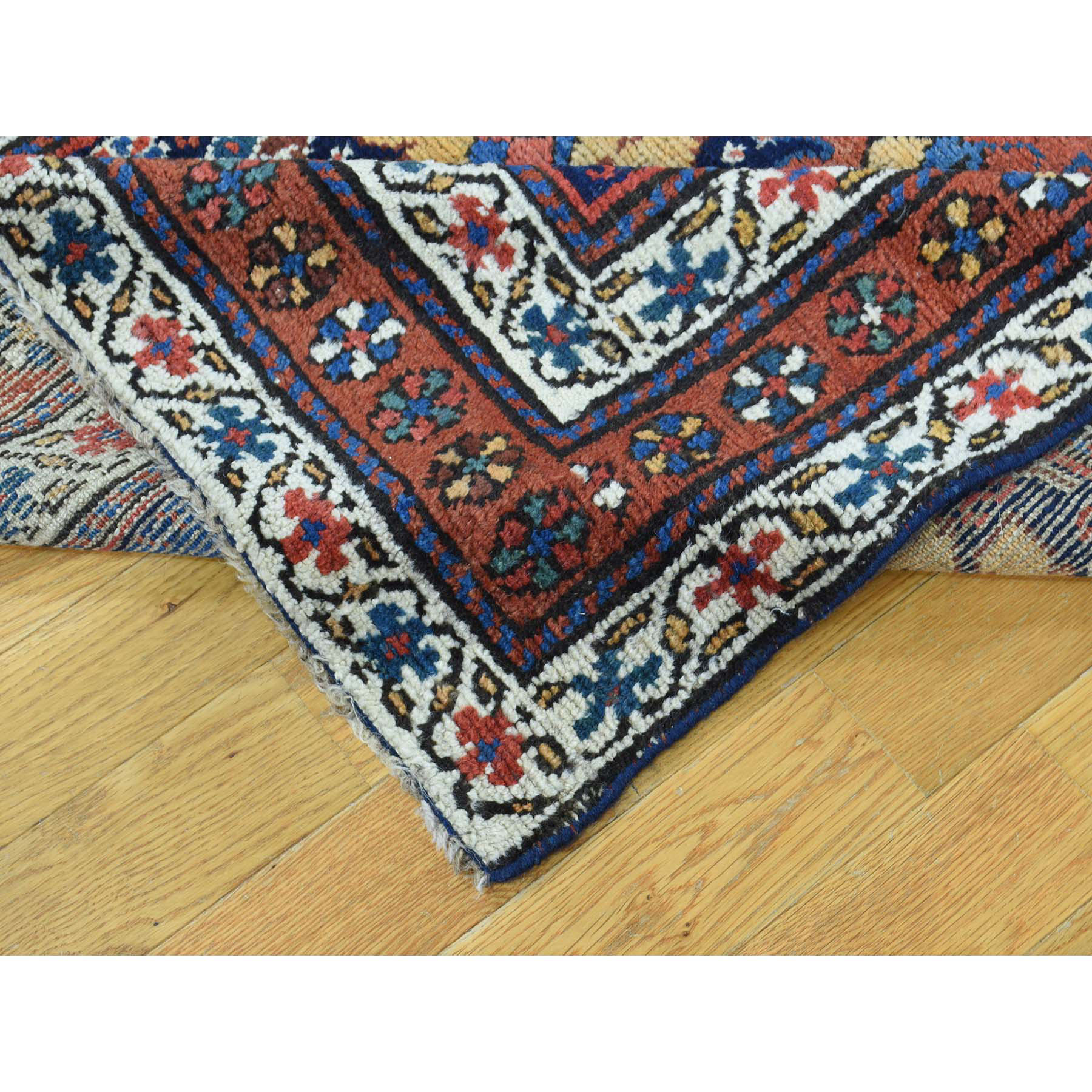 3-5 x12-9  Full Pile Antique Mint Condition Northwest Persian Wide Runner 