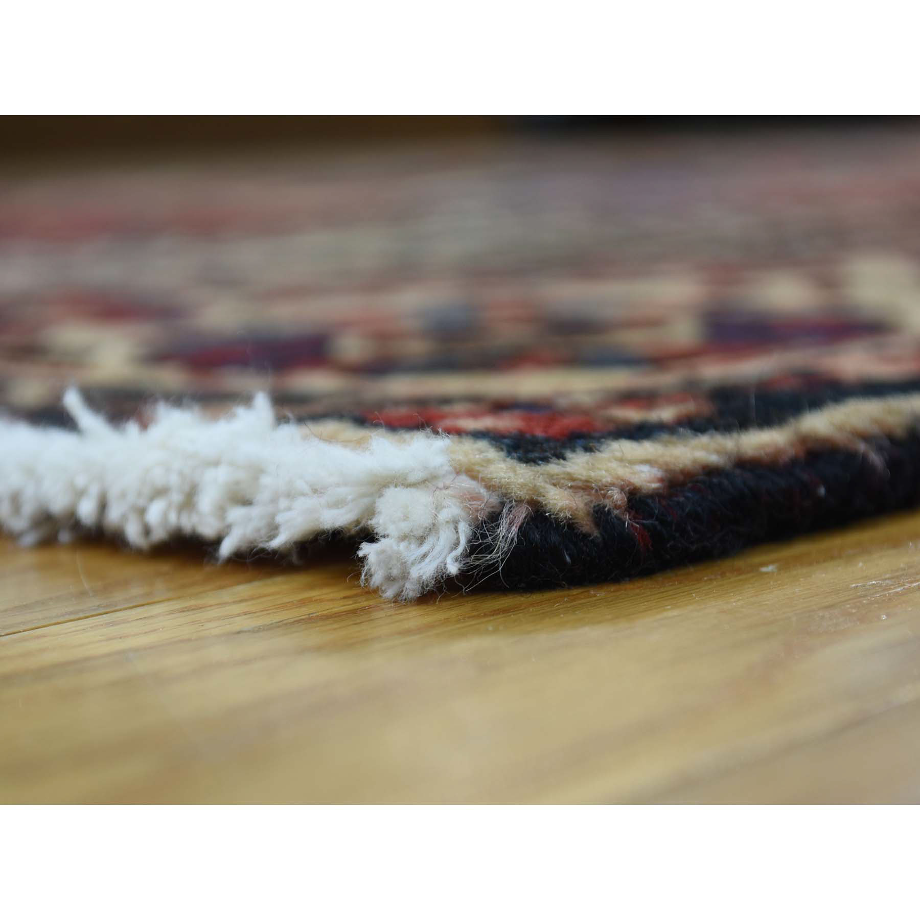 5-1 x10- Bakhtiari Garden Design Hand-Knotted Pure Wool Wide Runner Rug 