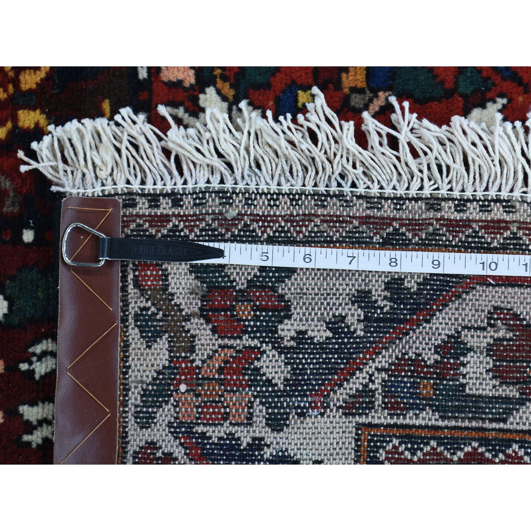 5-5 x9-10  Hand-Knotted Pure Wool Bakhtiari Garden Design Wide Runner Rug 