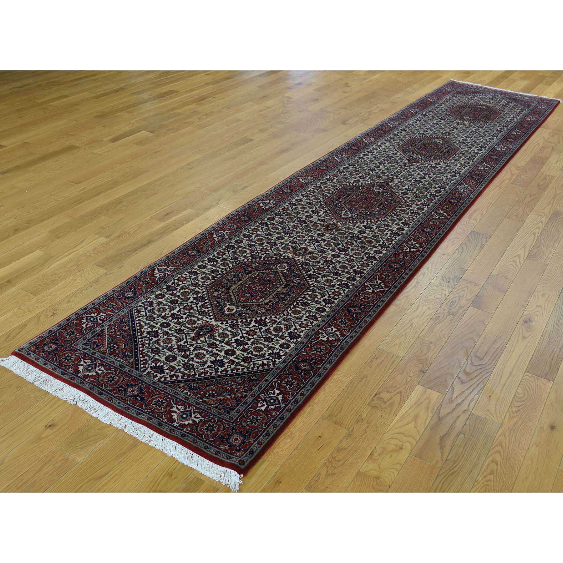 2-9 x12-10  Hand-Knotted Pure Wool Persian Tabriz Oriental Runner Rug 