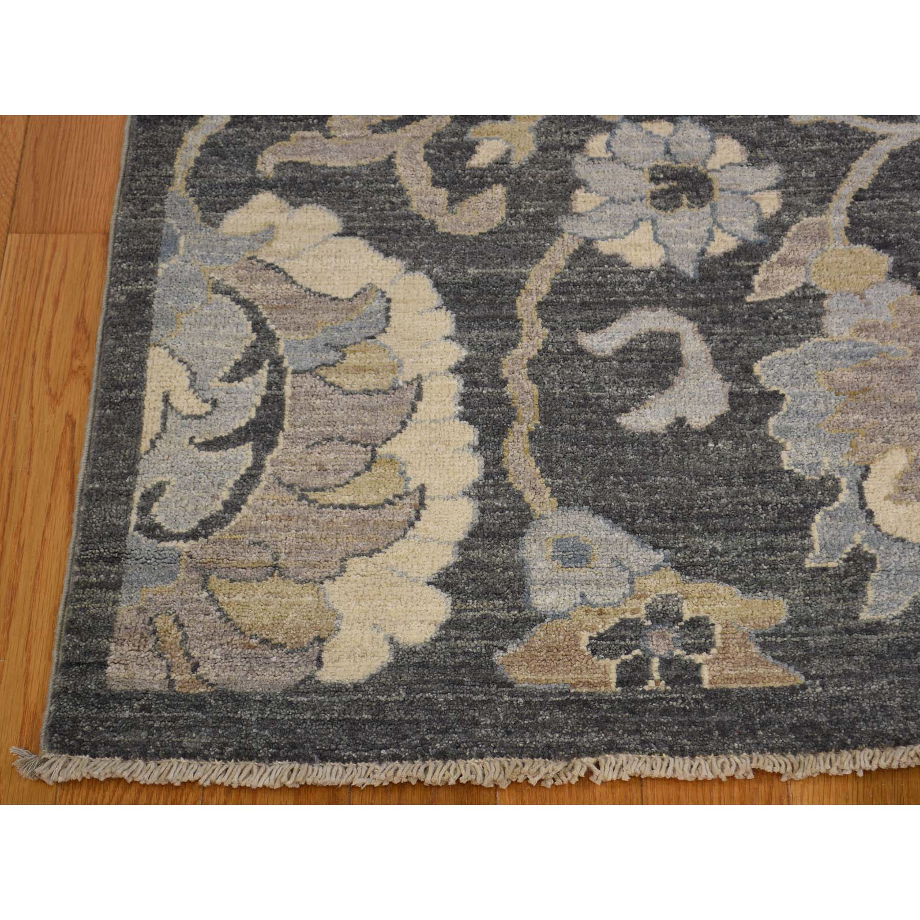 9-x11-7  Peshawar All-Over Design Hand-Knotted Pure Wool Oriental Rug 