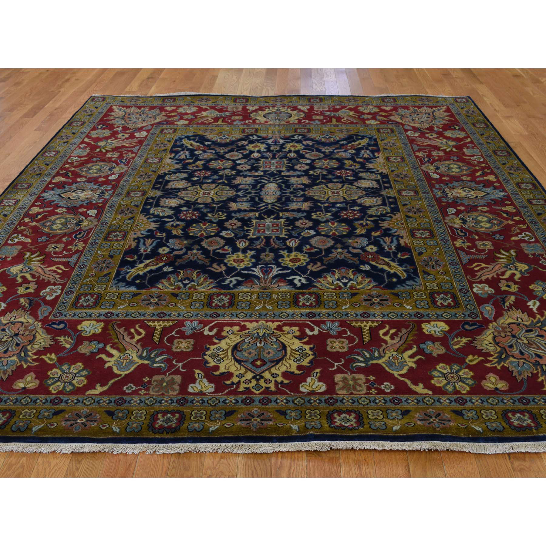 9-1--x12-2-- 300KPSI New Zealand Wool Hand-Knotted Oriental Rug 