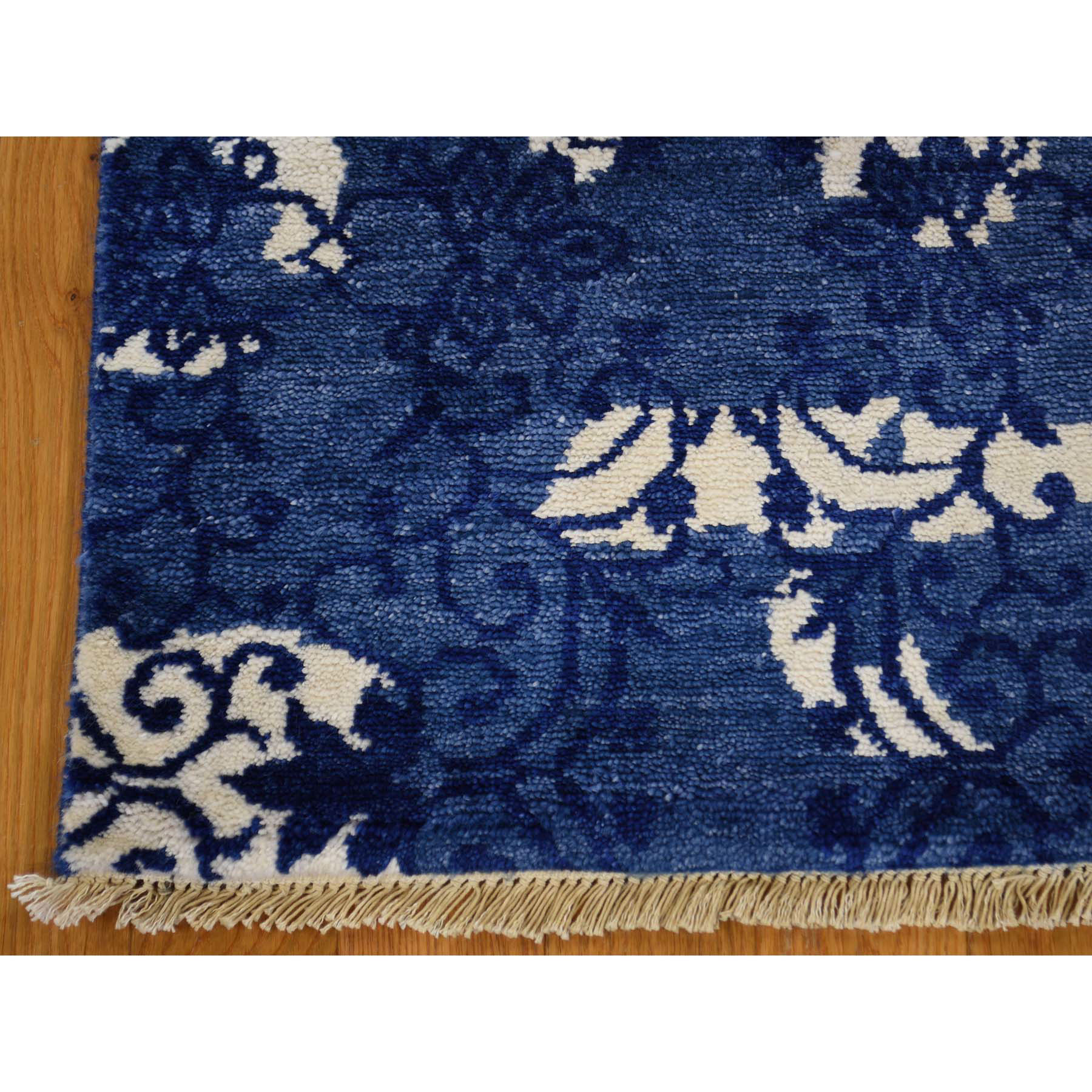 2-6--x7-10-- Art Silk Modern Tone on Tone Hand Knotted Oriental Rug 
