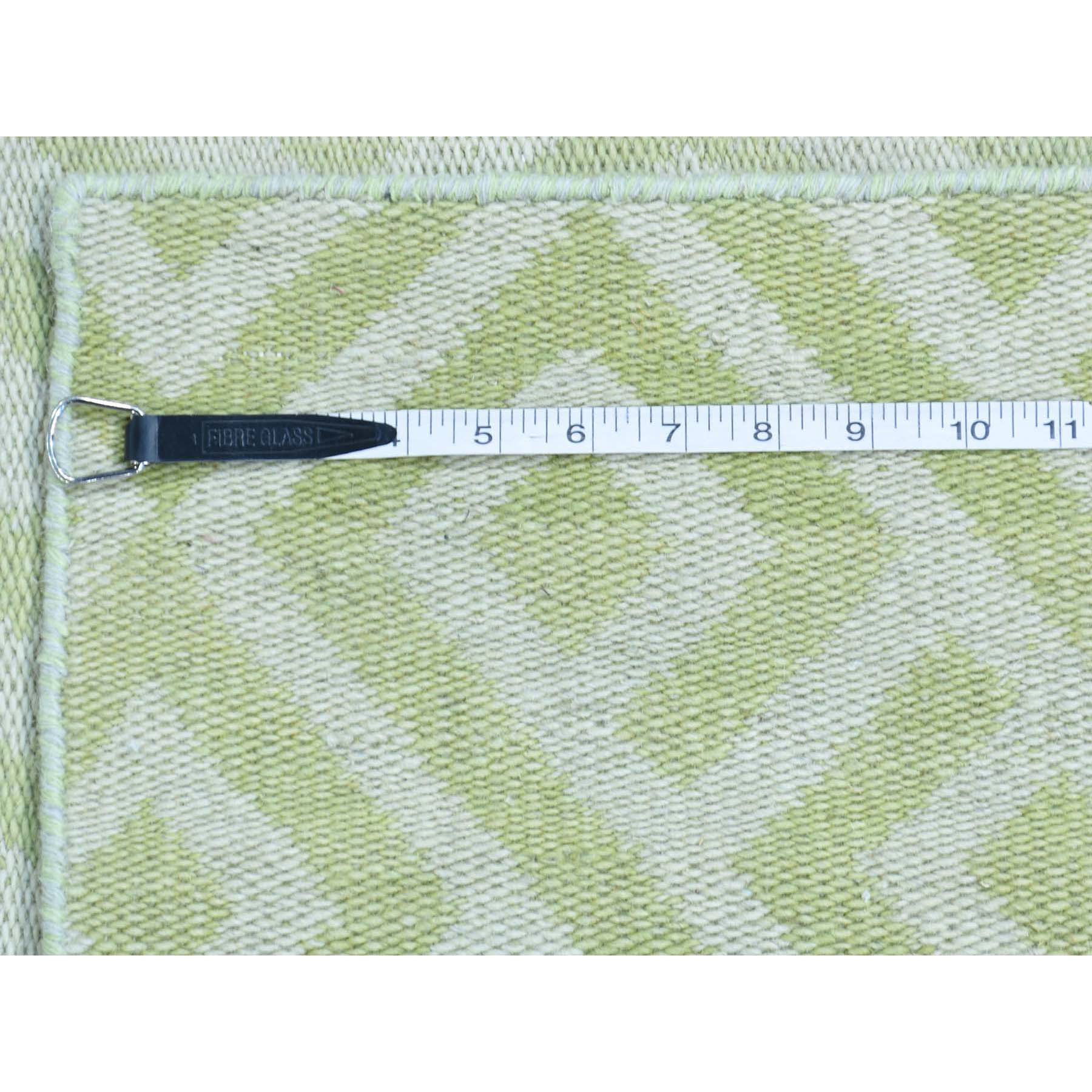 2-6--x10- Hand-Woven Flat Weave Reversible Durie Kilim Runner Rug 