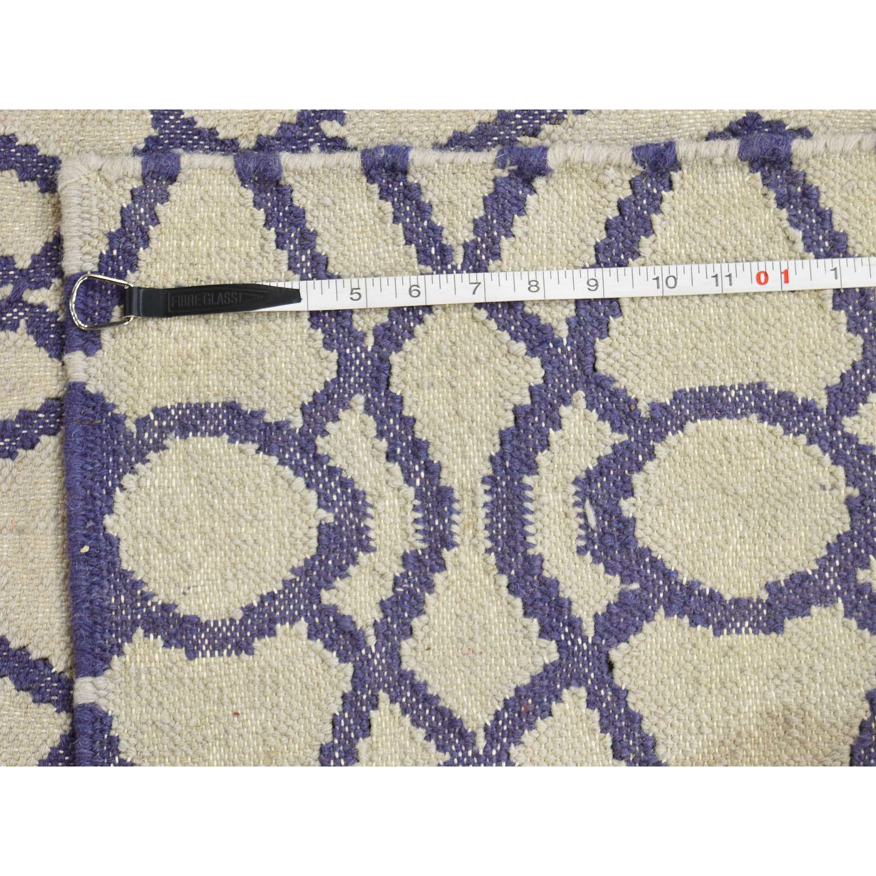 2-10--x7-10-- Hand Woven Flat Weave Reversible Durie Kilim Runner Rug 