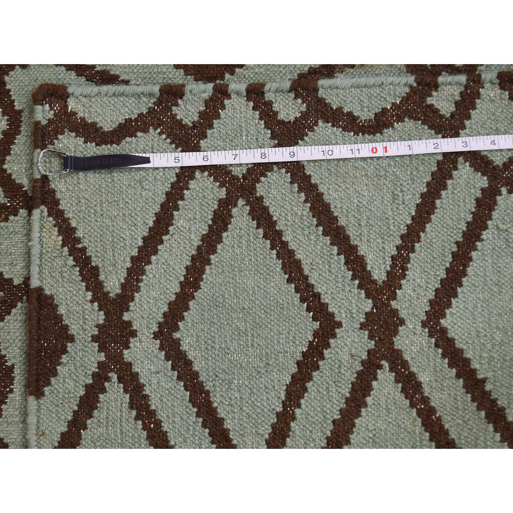 2-9--x6- Hand Woven Reversible Flat Weave Durie Kilim Runner Rug 