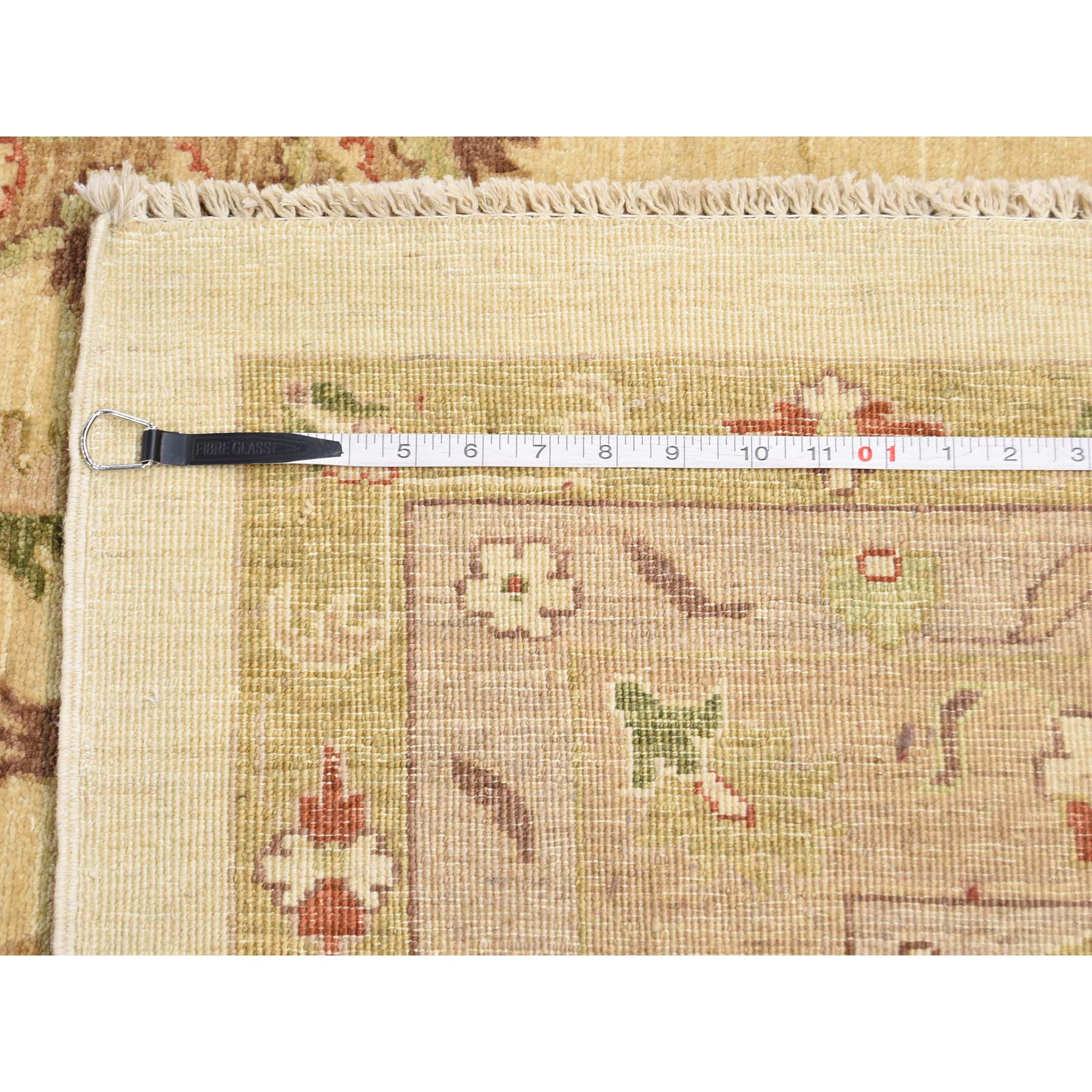 17-1--x25-4-- Palace Size Antiqued Tabriz Design Peshawar Hand Knotted Rug 