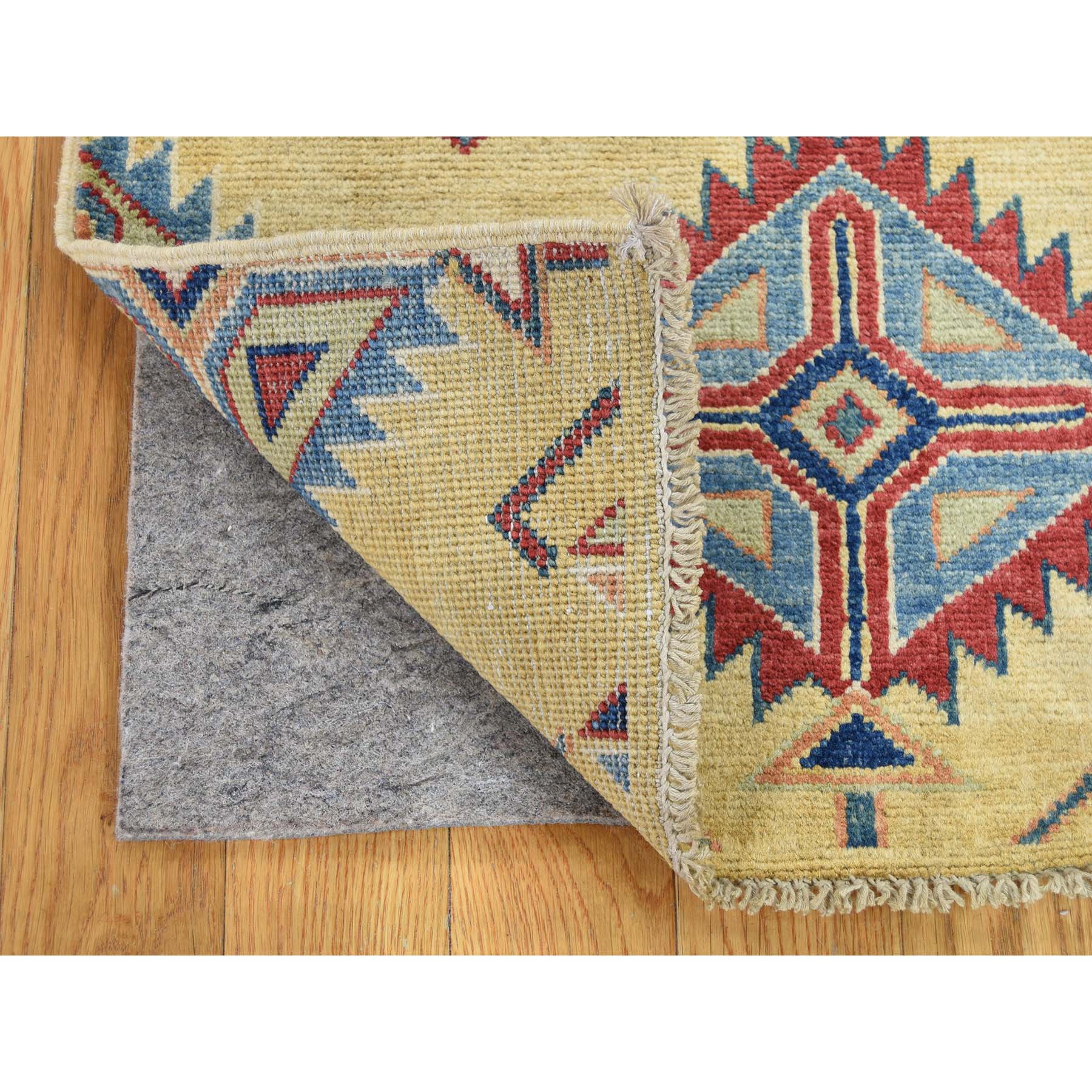 6-1--x9-1-- Special Kazak With Southwestern Design Hand-Knotted Oriental Rug 