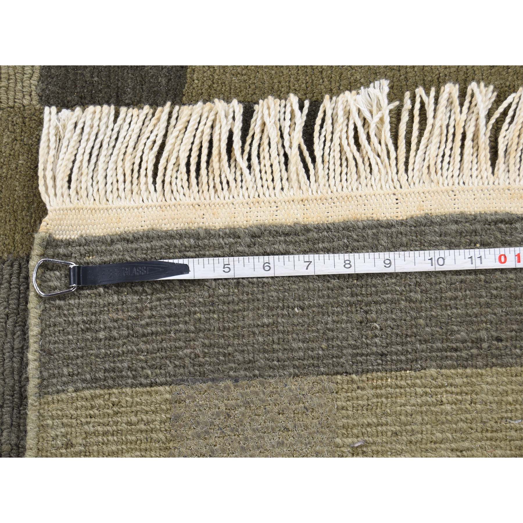 6-x8-10  Modern Nepali Hand Knotted Pure Wool Oriental Rug 