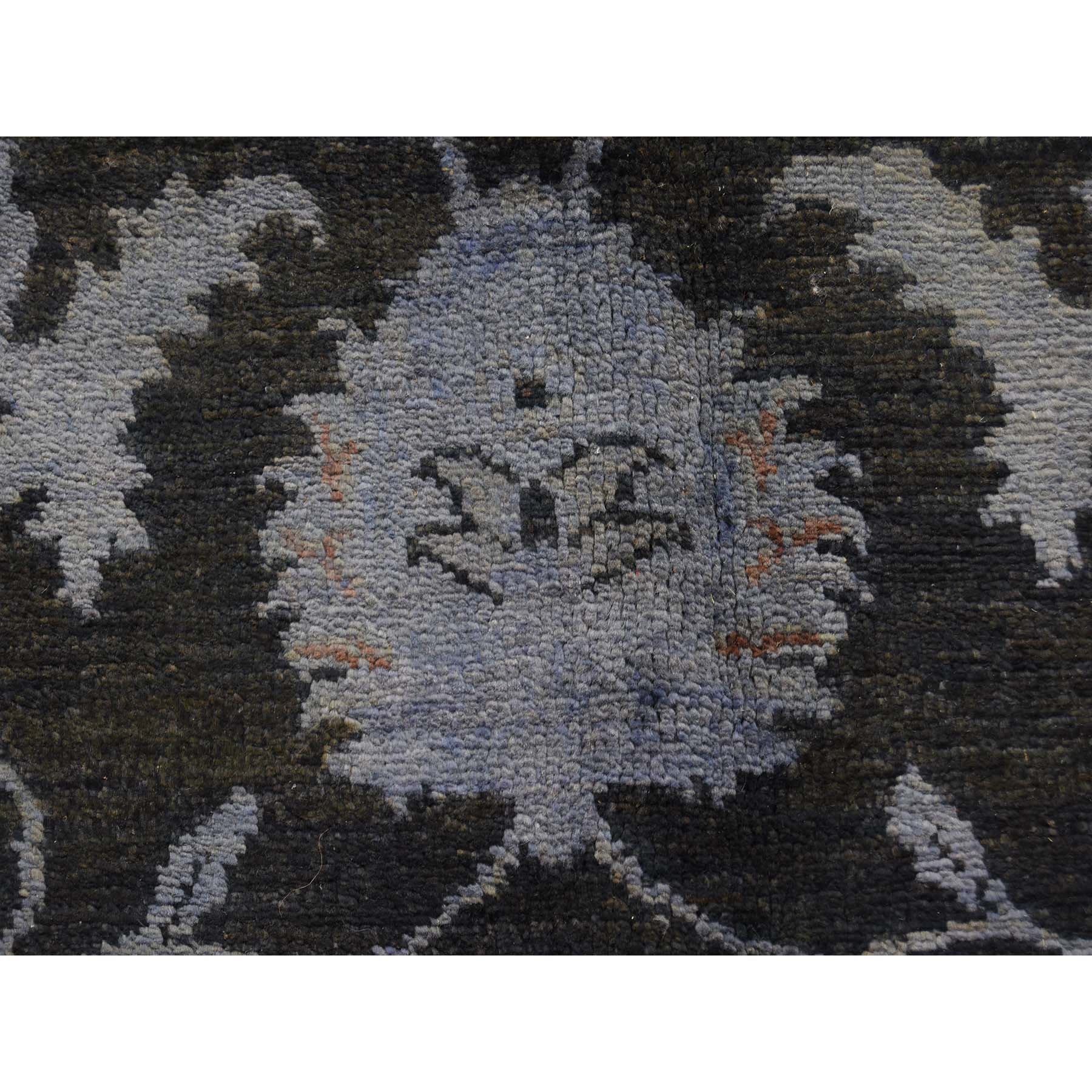 5-x7- Overdyed Peshawar Hand Knotted Pure Wool Oriental Rug 