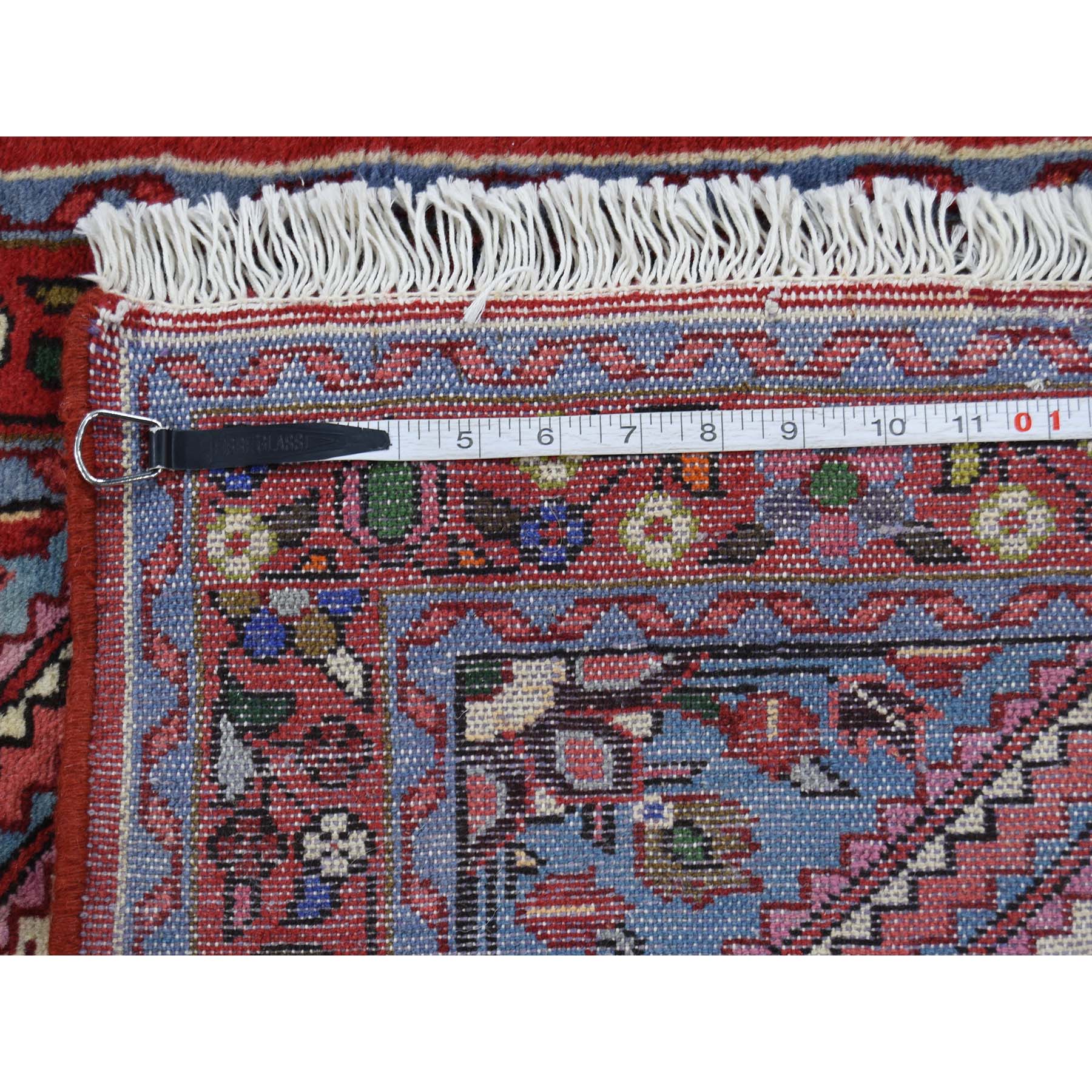 2-6 x9-7  Persian Hamadan Full Pile Hand-Knotted Runner Oriental Rug 