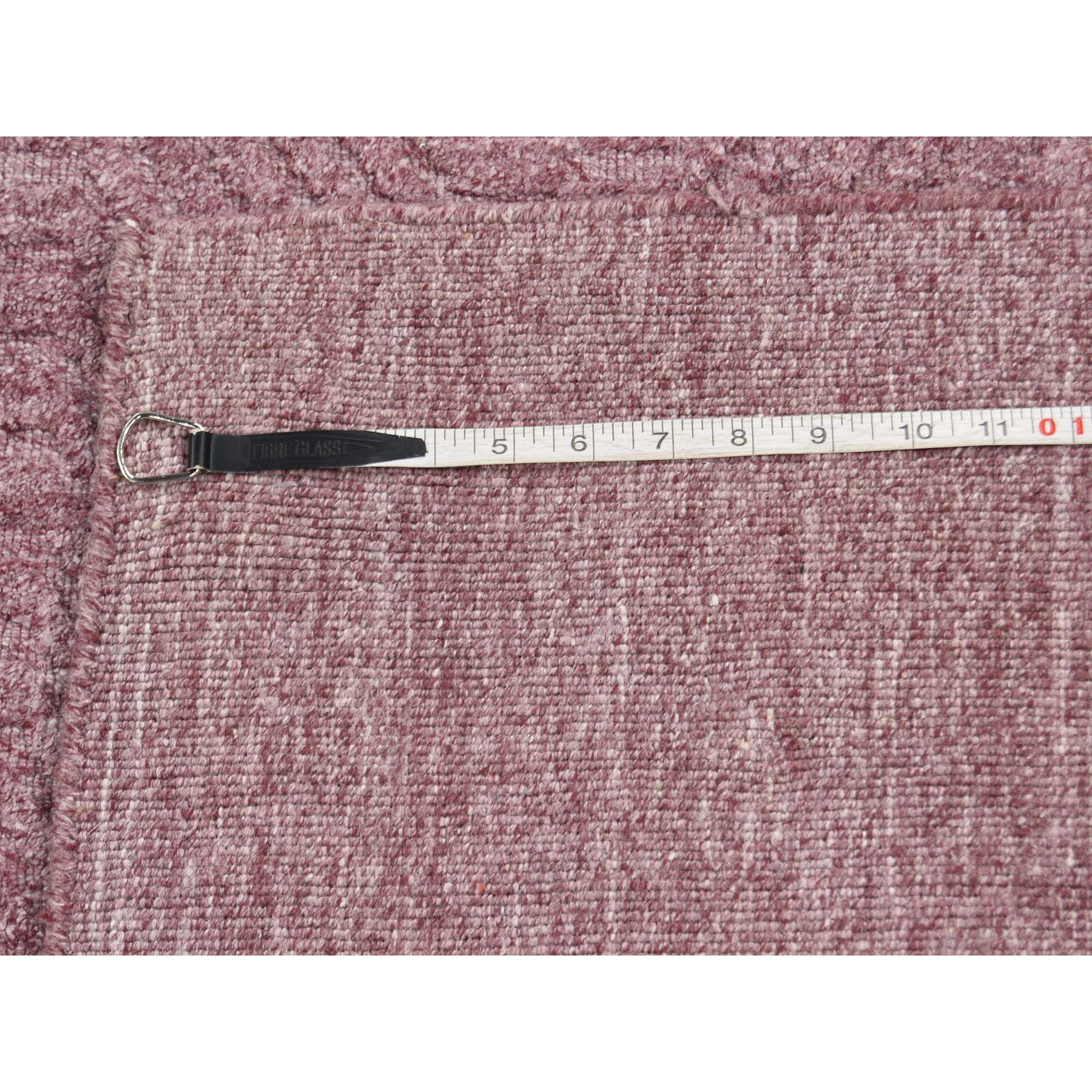 9-x12- Hand-Loomed Pure Wool Tone on Tone Oriental Rug 